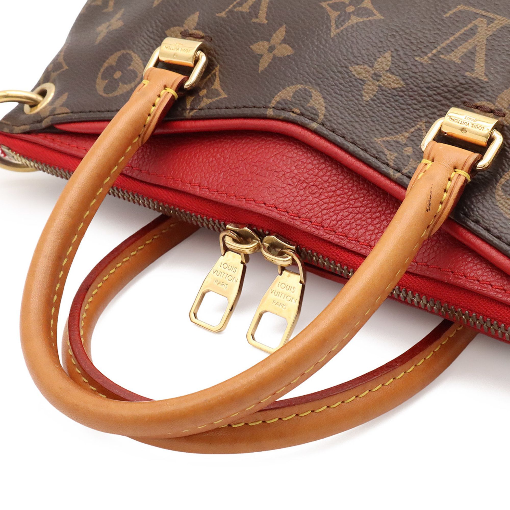 Monogram Monogram Leather Handbag Shoulder Bag (Pre-Owned) - Louis Vuitton - Modalova