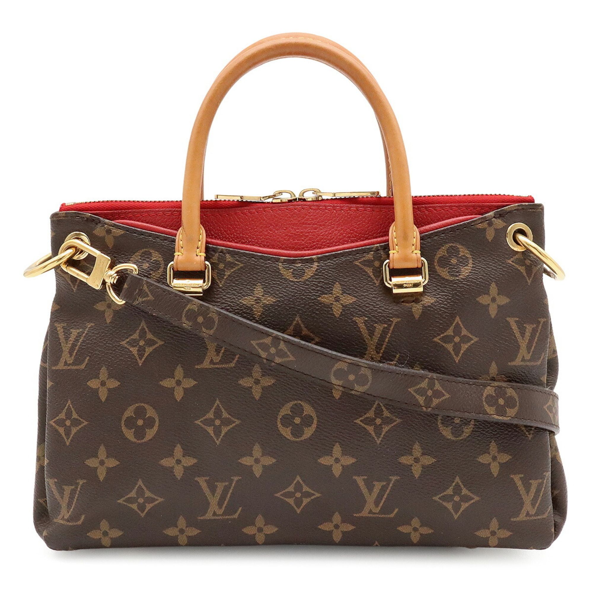 Monogram Monogram Leather Handbag Shoulder Bag (Pre-Owned) - Louis Vuitton - Modalova