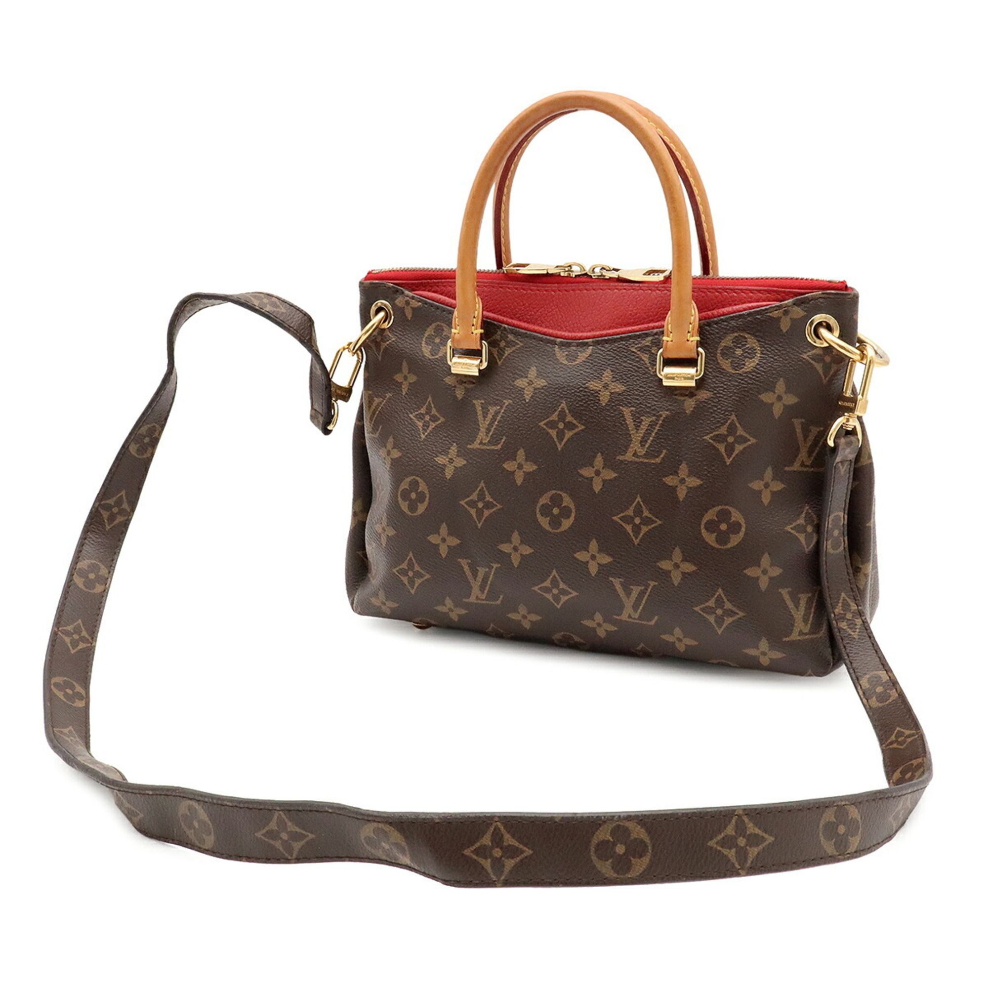 Monogram Monogram Leather Handbag Shoulder Bag (Pre-Owned) - Louis Vuitton - Modalova