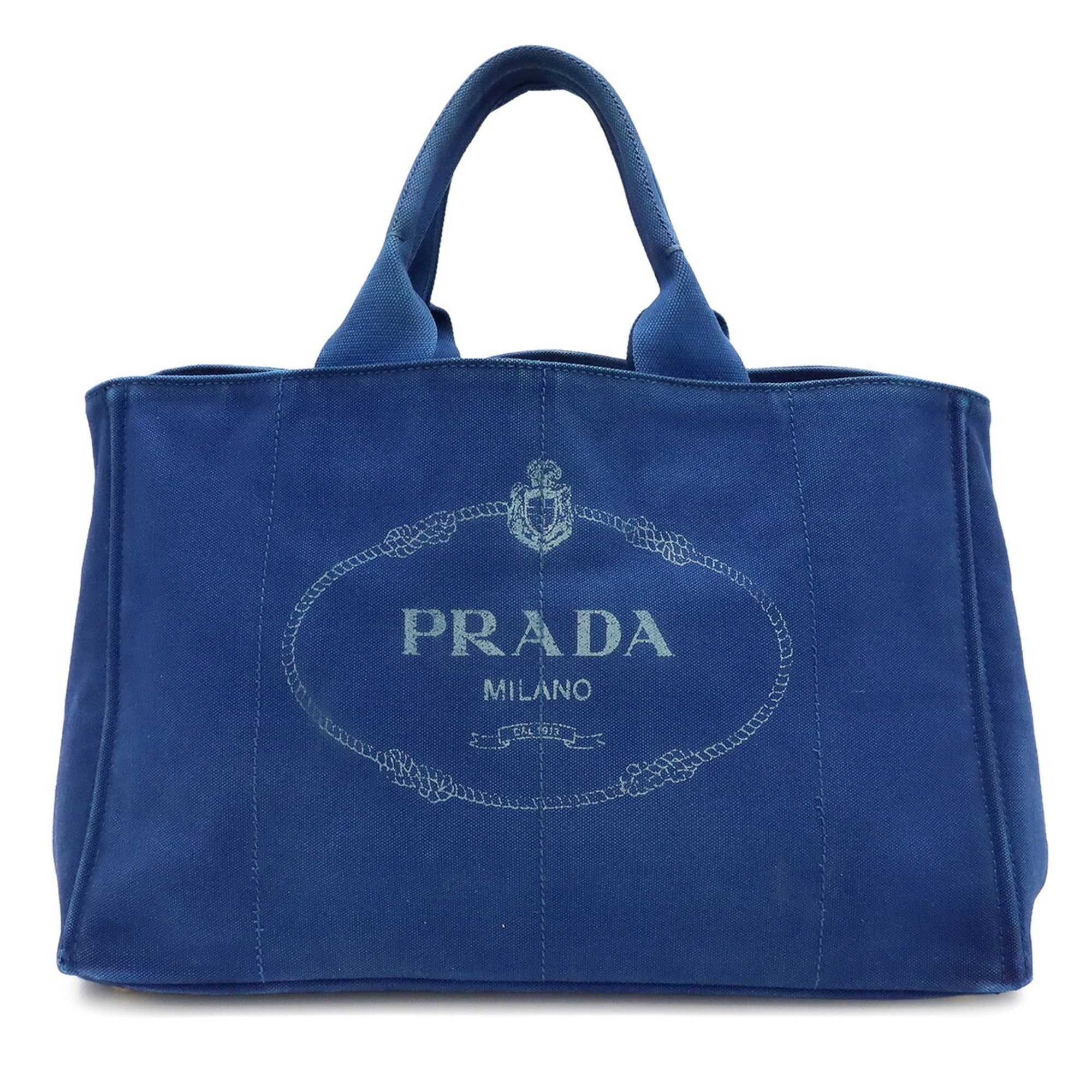 Canapa Canvas Handbag Tote Bag (Pre-Owned) - Prada - Modalova