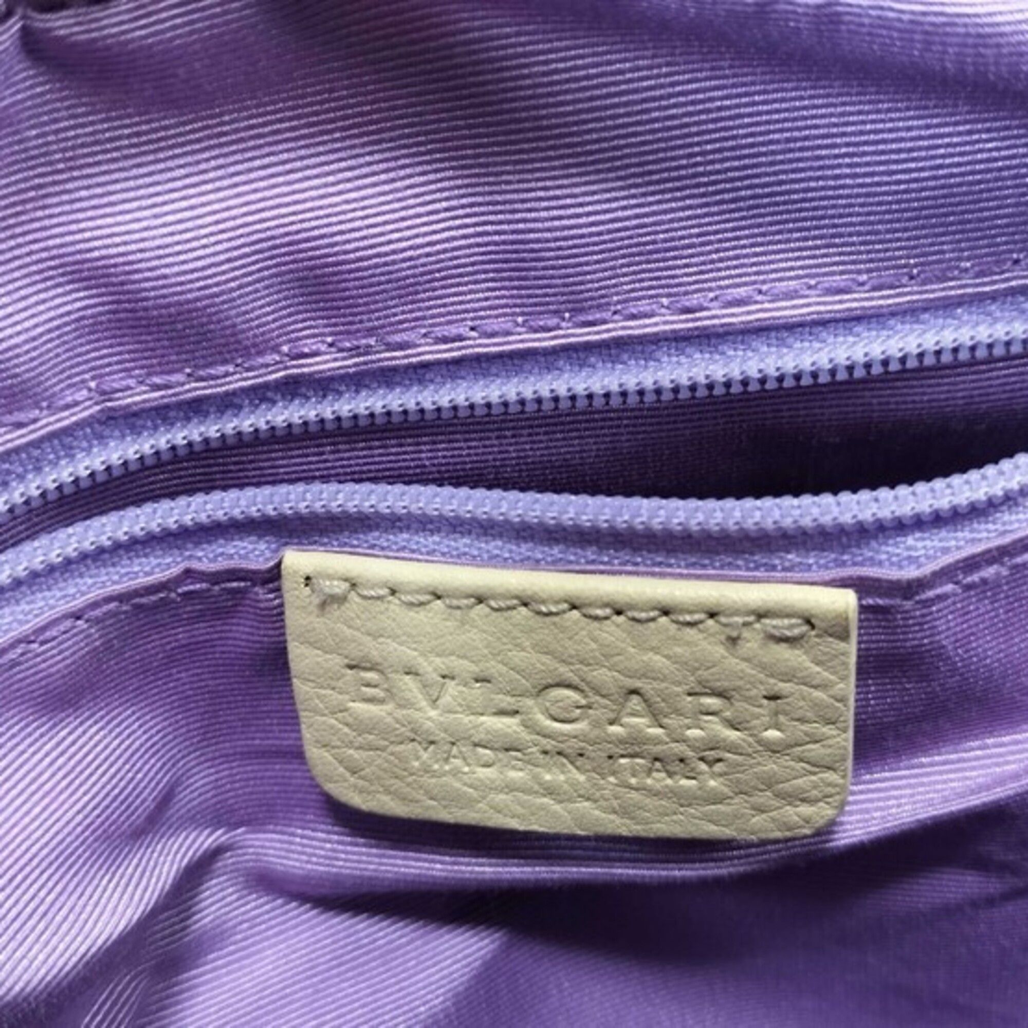 Canvas Leather Shoulder Bag (Pre-Owned) - Bvlgari - Modalova