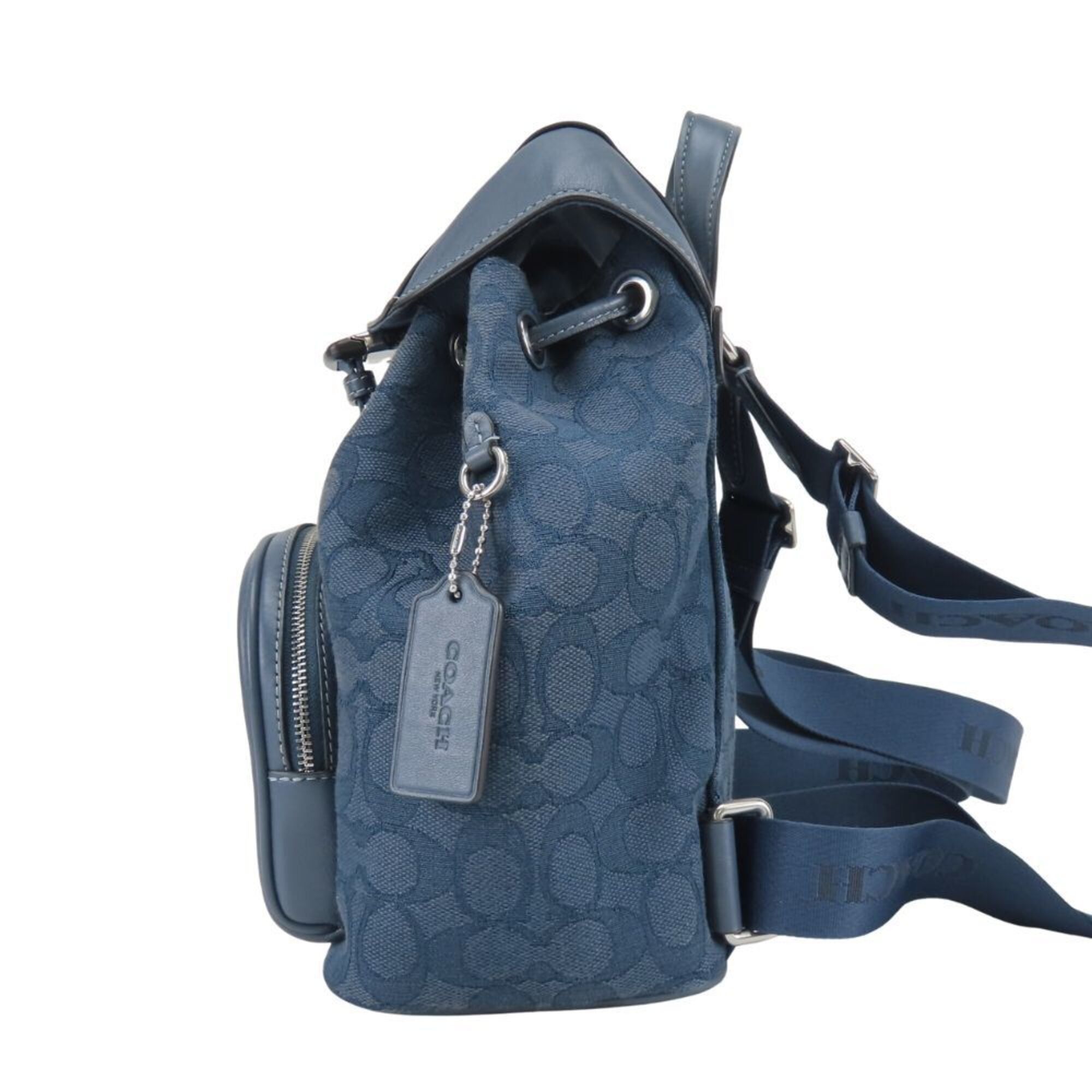 Canvas Leather Backpack (Pre-Owned) - Coach - Modalova