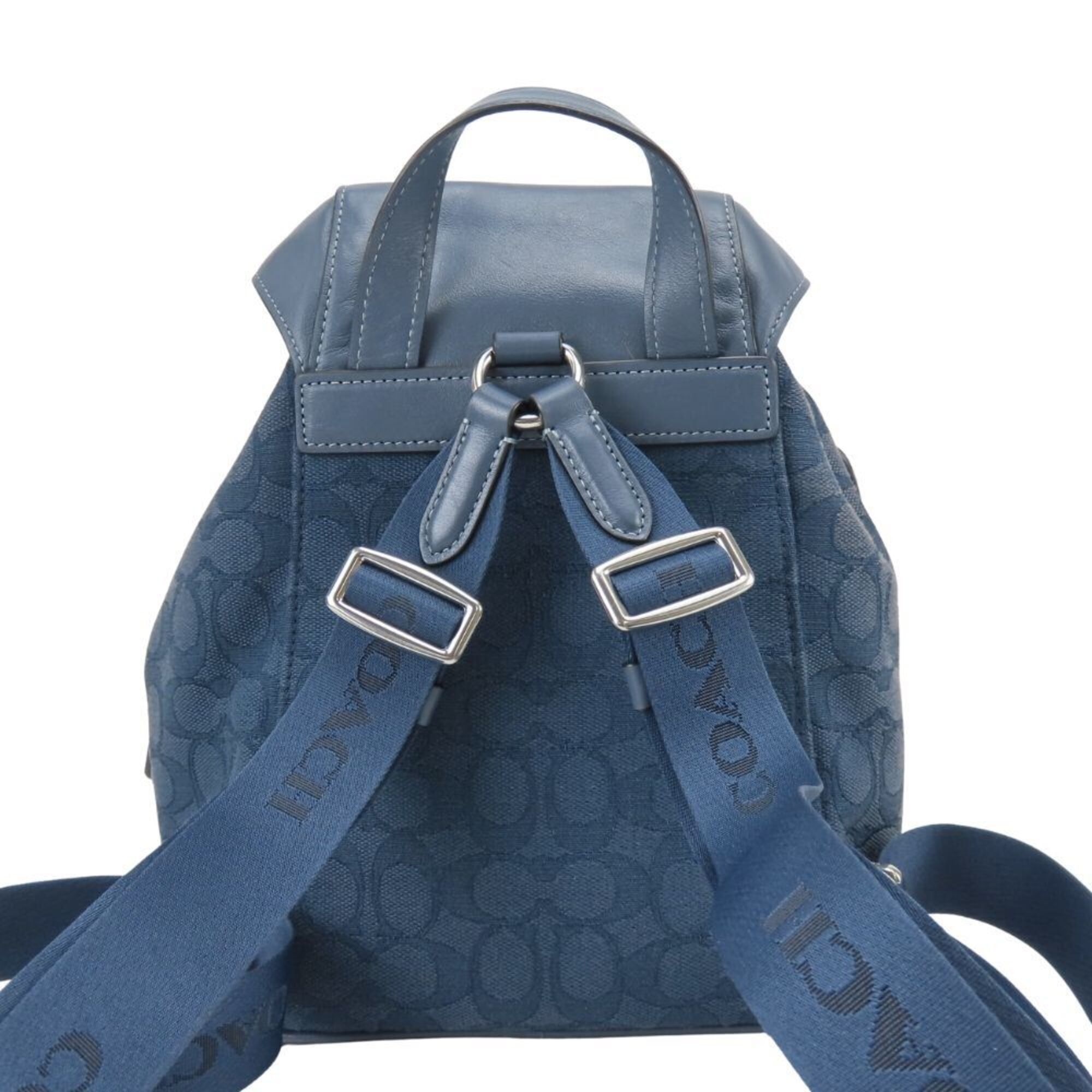 Canvas Leather Backpack (Pre-Owned) - Coach - Modalova