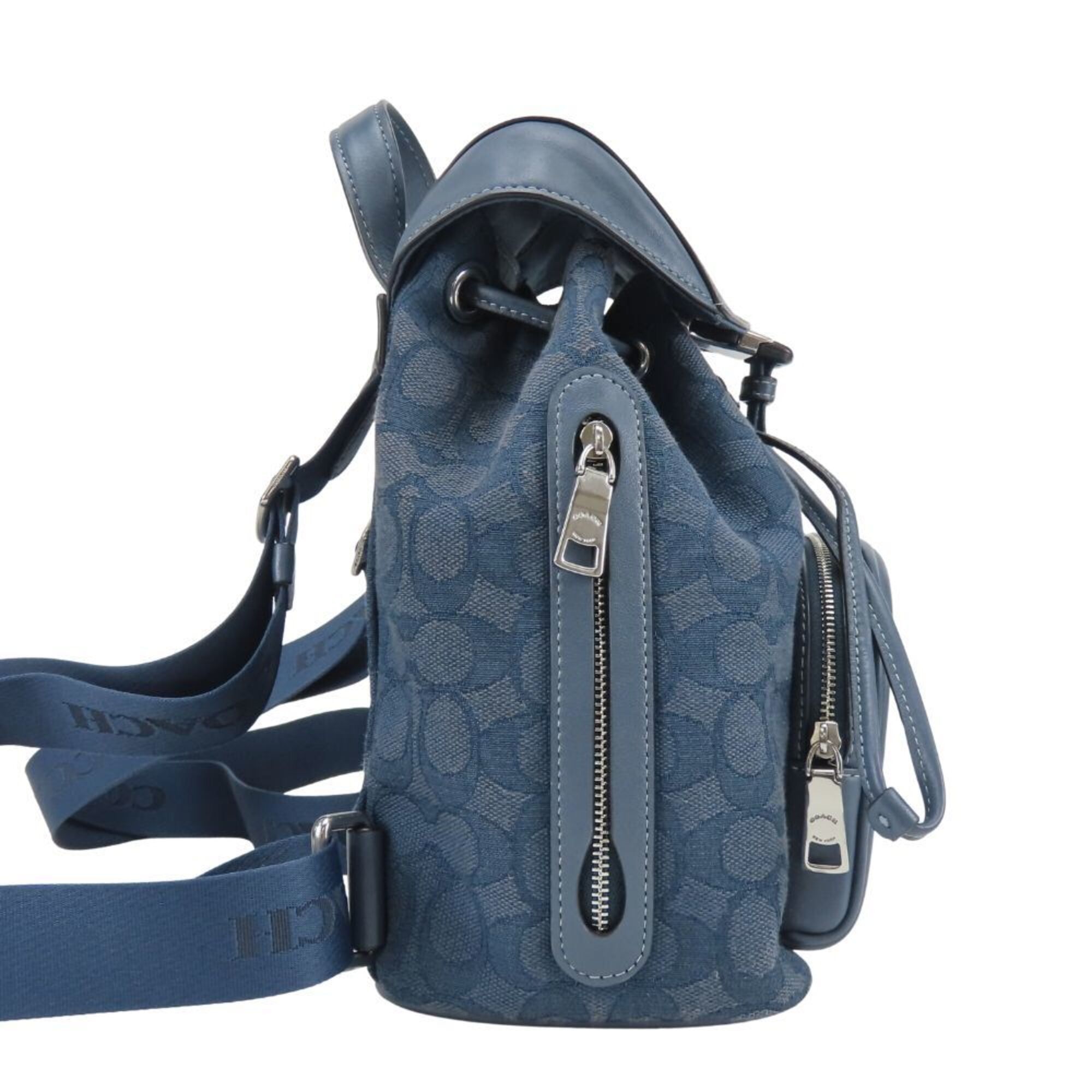 Canvas Leather Backpack (Pre-Owned) - Coach - Modalova