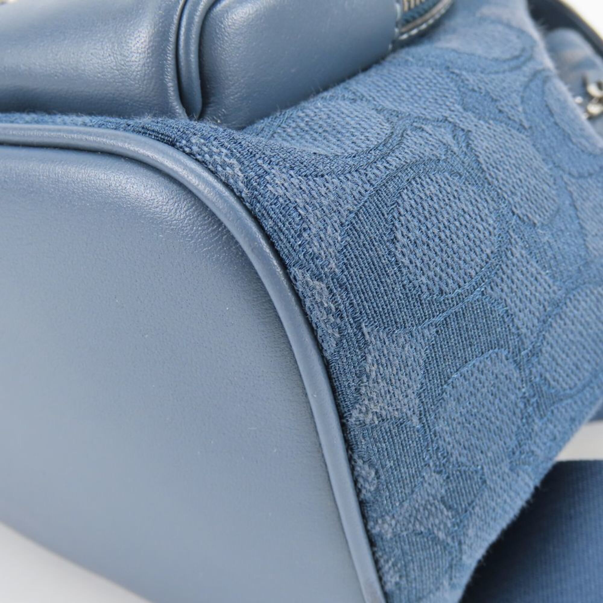 Canvas Leather Backpack (Pre-Owned) - Coach - Modalova
