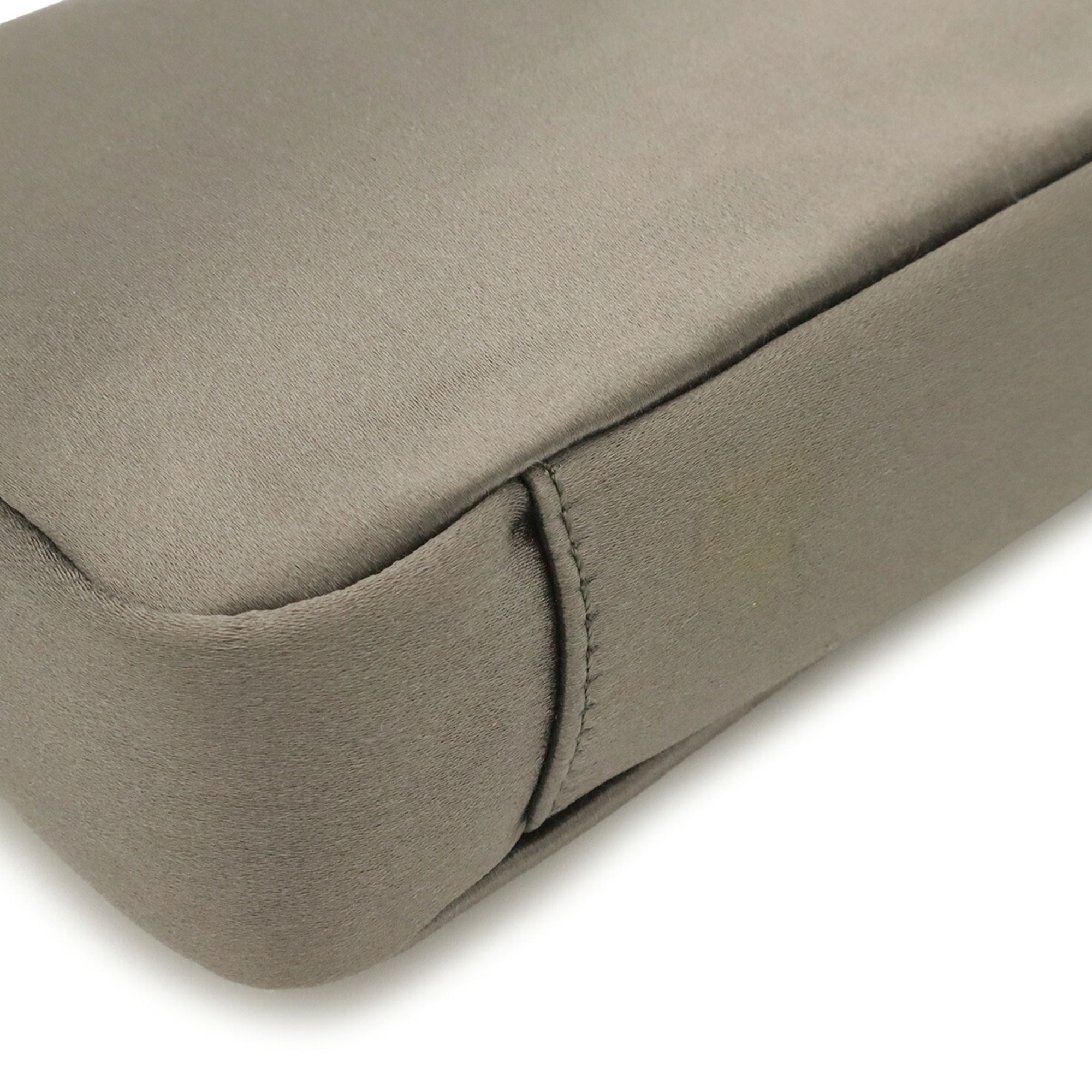 Satin Leather Clutch Bag Shoulder Bag (Pre-Owned) - Anya Hindmarch - Modalova