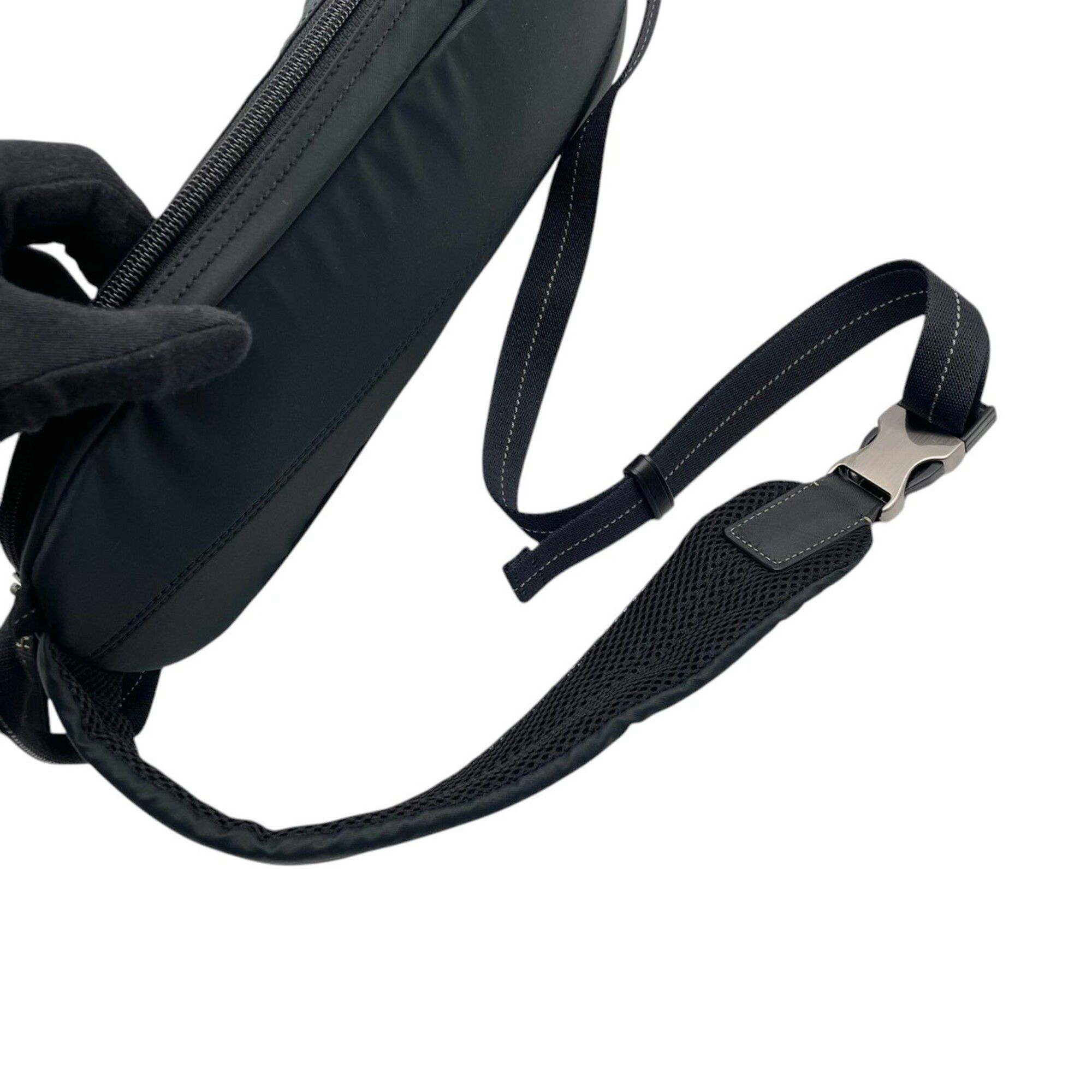 Nylon Leather Shoulder Bag Sling Bag (Pre-Owned) - Coach - Modalova