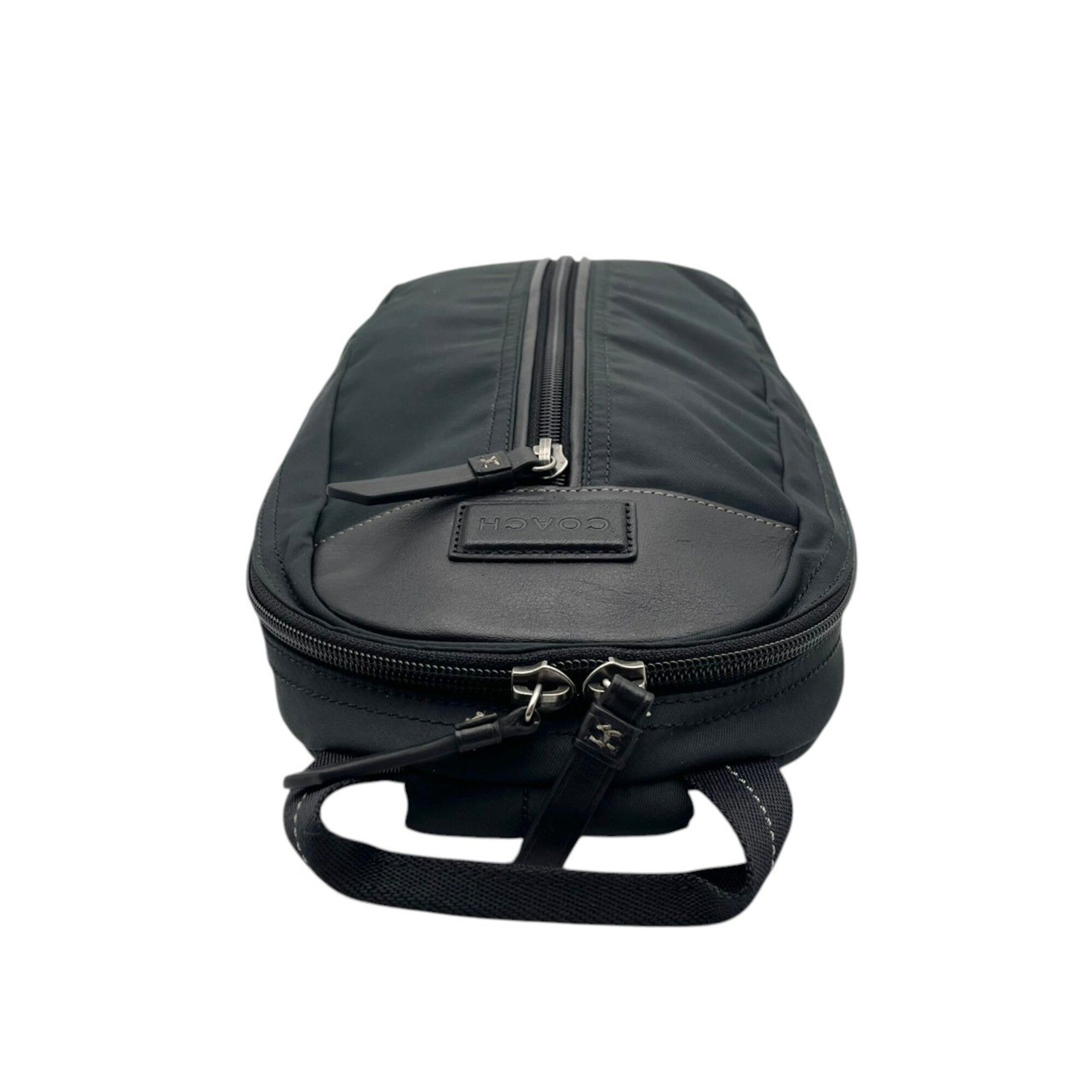 Nylon Leather Shoulder Bag Sling Bag (Pre-Owned) - Coach - Modalova