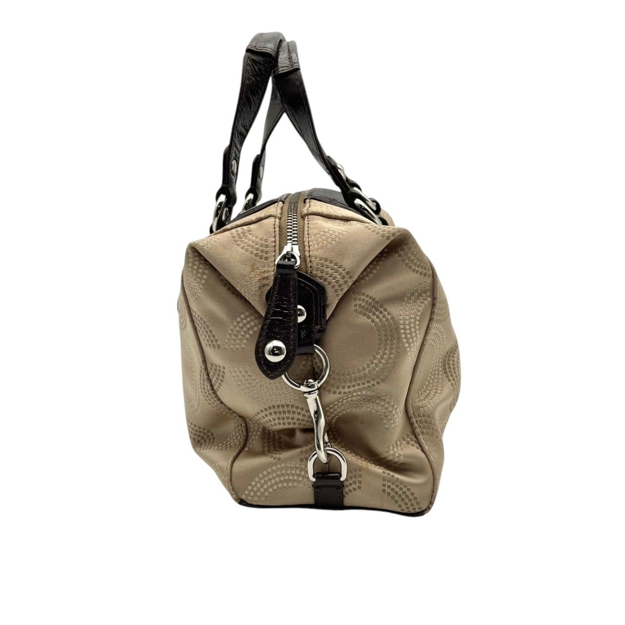 Canvas Leather Handbag Shoulder Bag (Pre-Owned) - Coach - Modalova