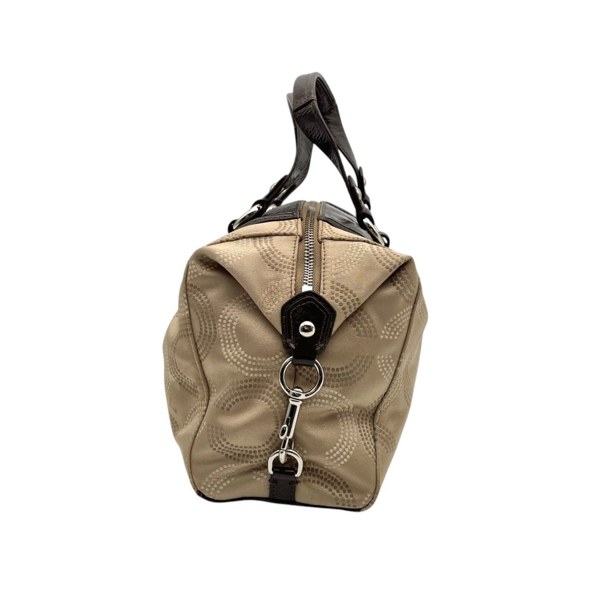 Canvas Leather Handbag Shoulder Bag (Pre-Owned) - Coach - Modalova