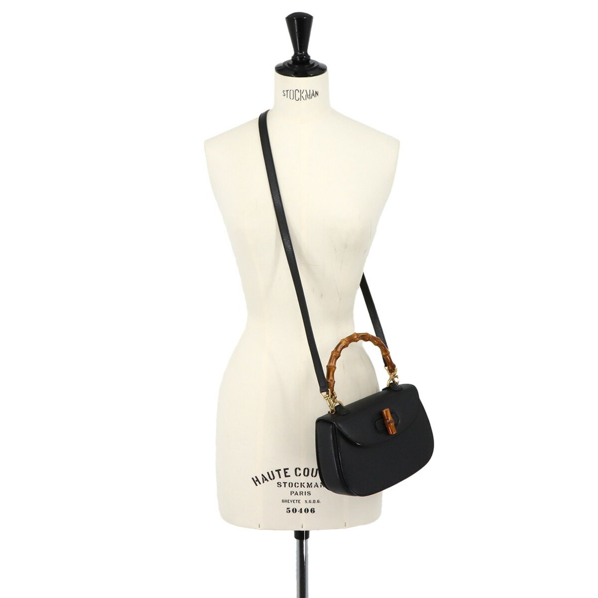 Leather Handbag (Pre-Owned) - Gucci - Modalova