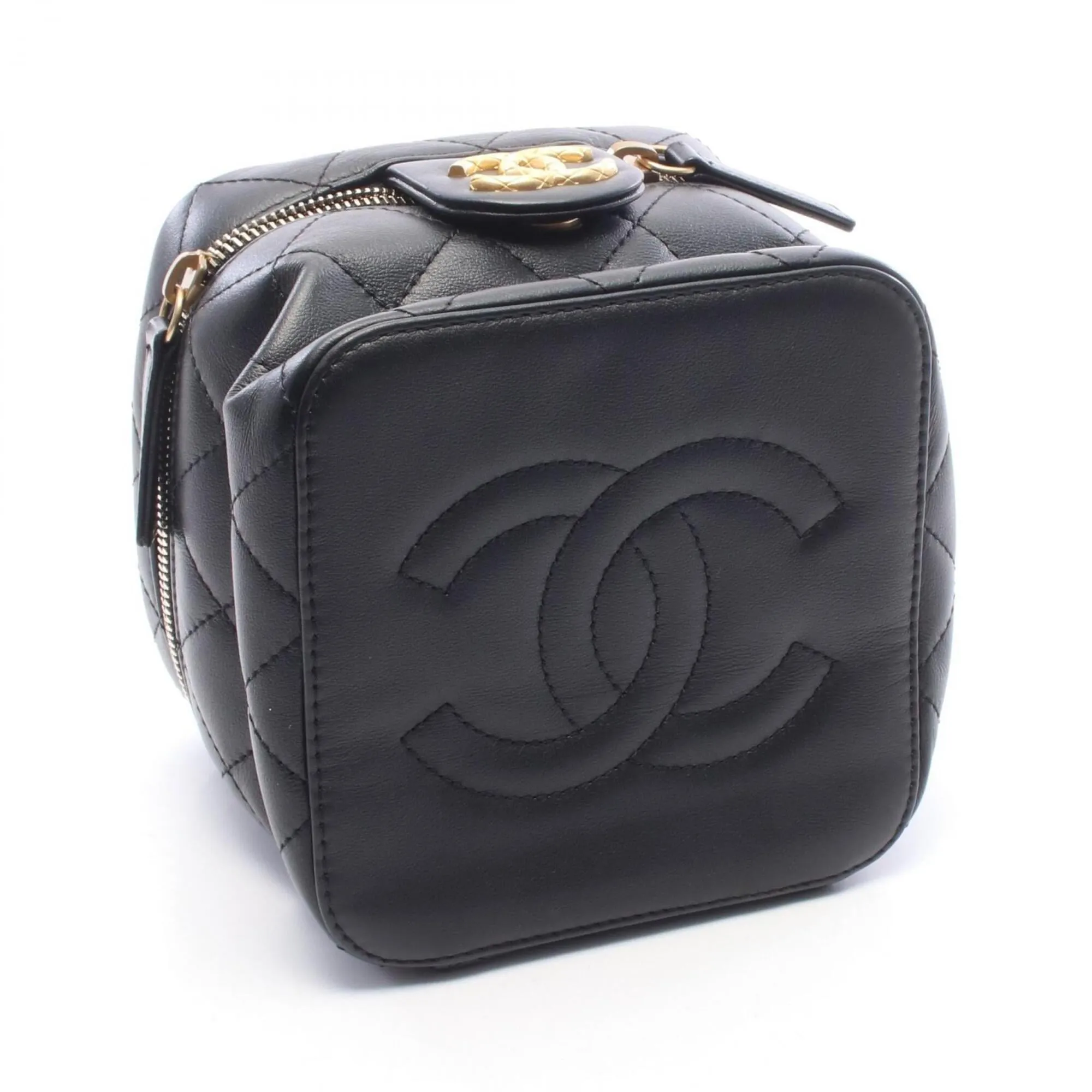 Leather Handbag Shoulder Bag Vanity Bag (Pre-Owned) - Chanel - Modalova