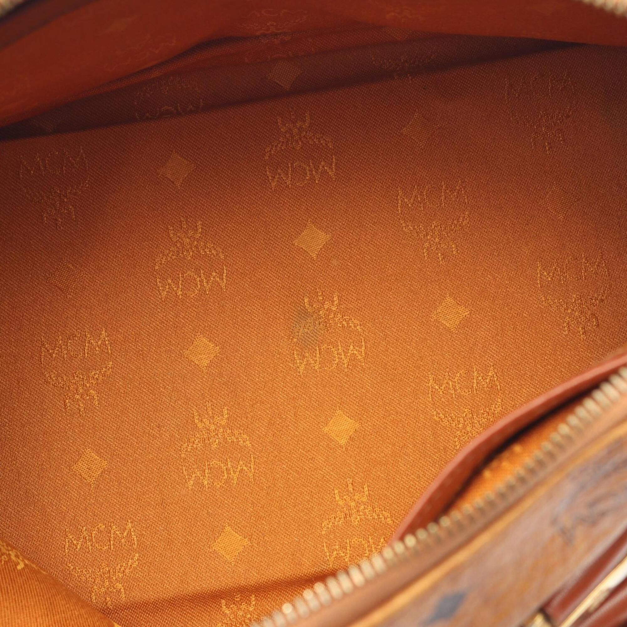 Coated Canvas Leather Handbag (Pre-Owned) - MCM - Modalova