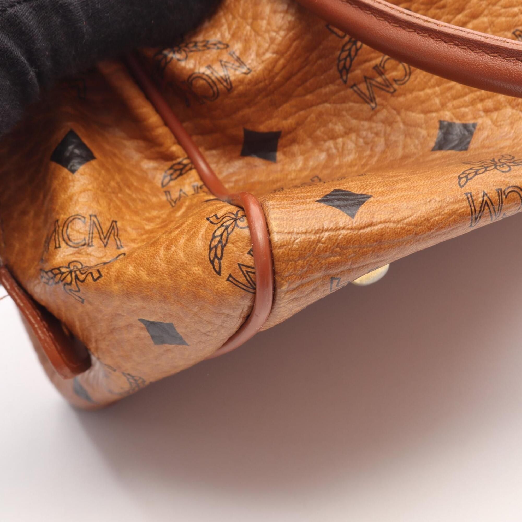 Coated Canvas Leather Handbag (Pre-Owned) - MCM - Modalova