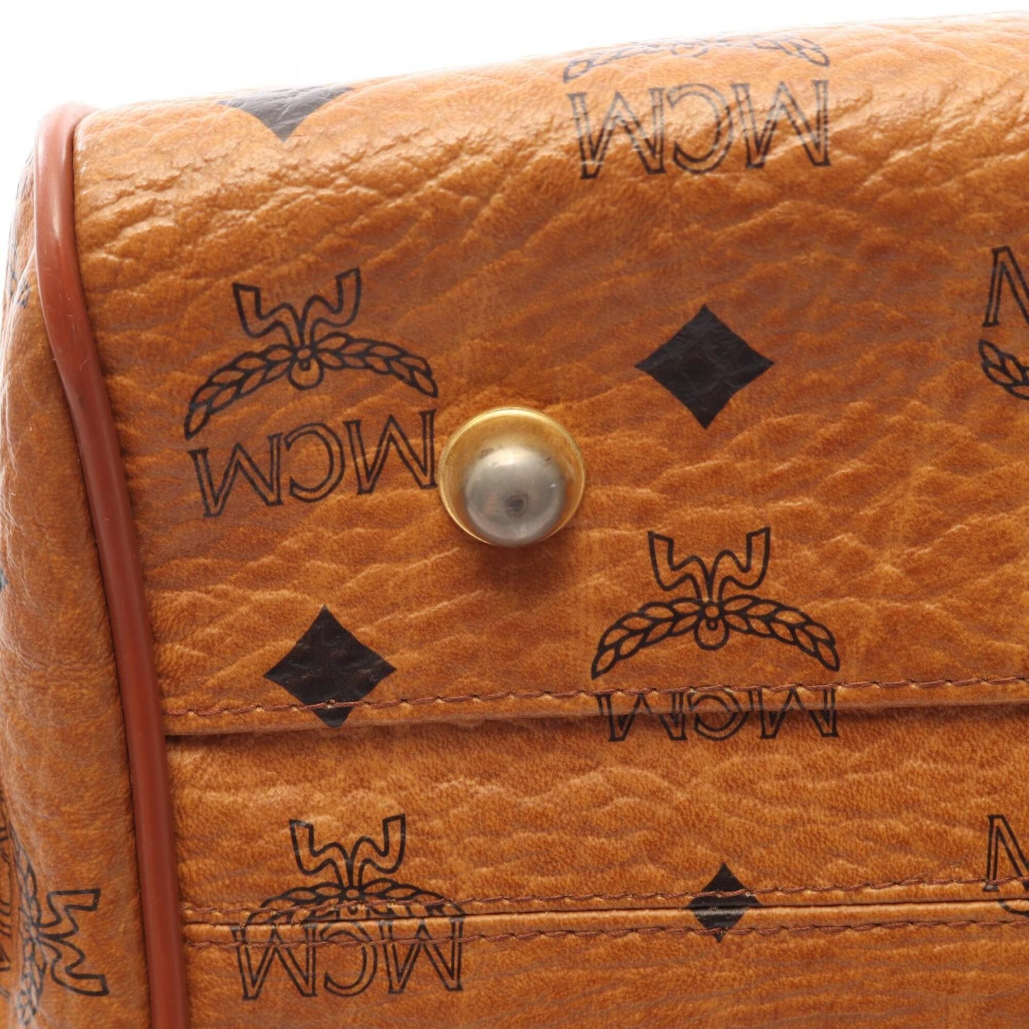 Coated Canvas Leather Handbag (Pre-Owned) - MCM - Modalova