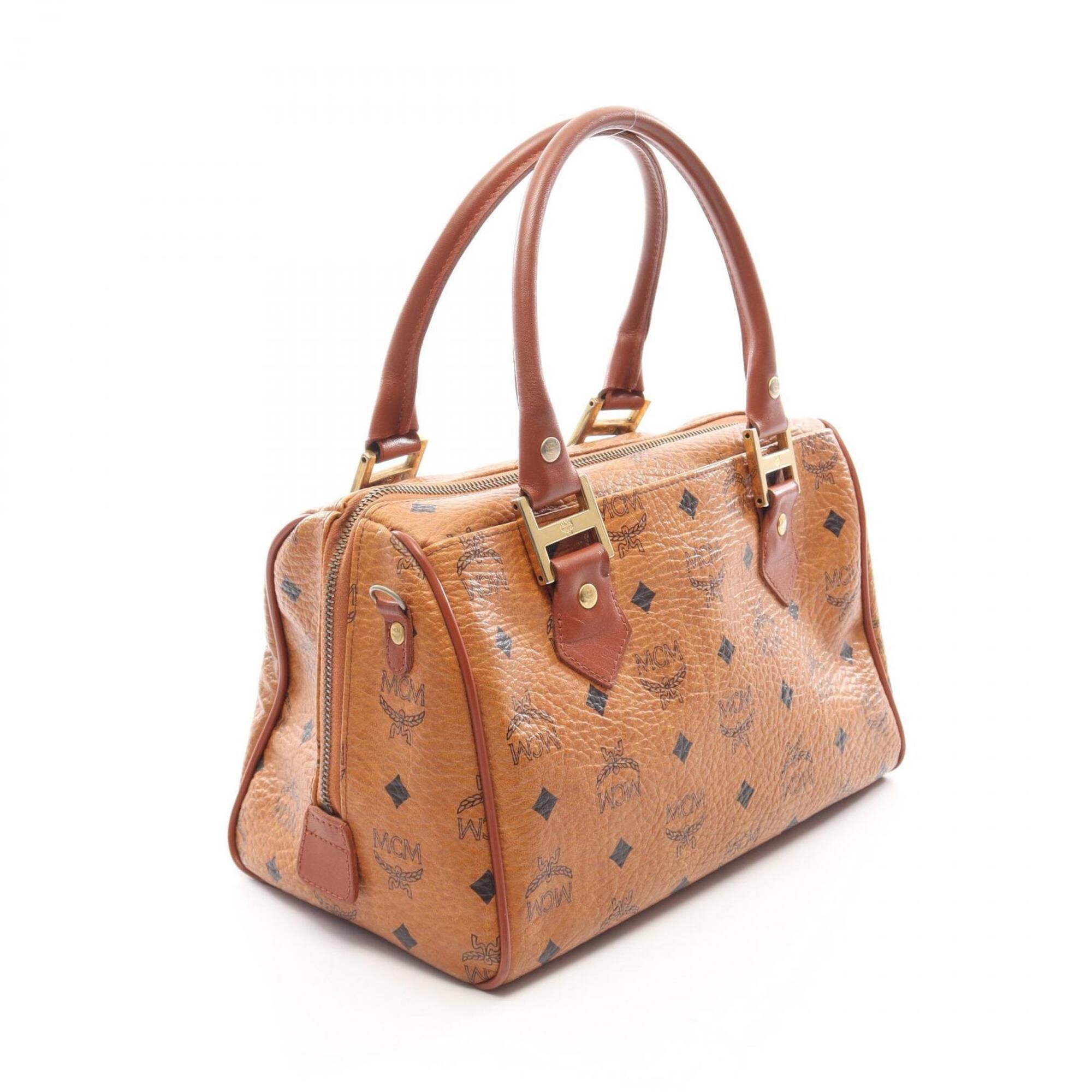 Coated Canvas Leather Handbag (Pre-Owned) - MCM - Modalova
