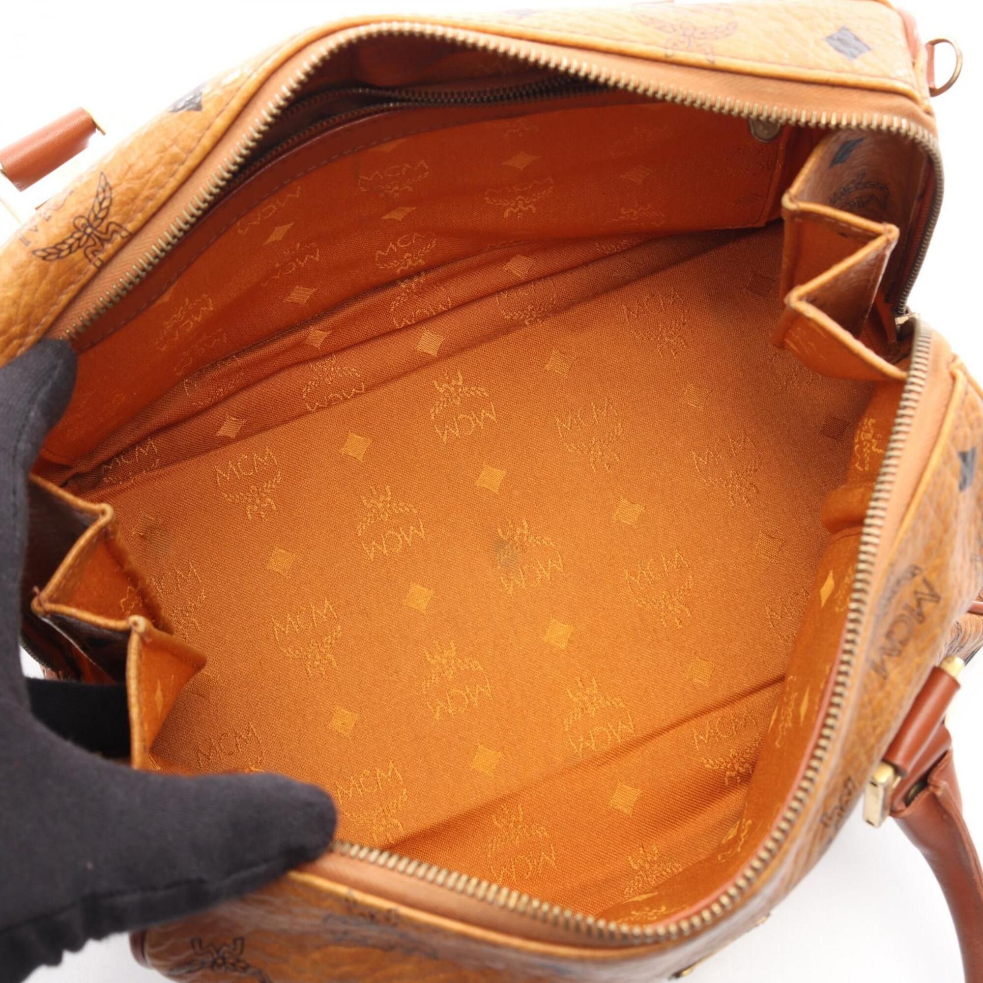 Coated Canvas Leather Handbag (Pre-Owned) - MCM - Modalova