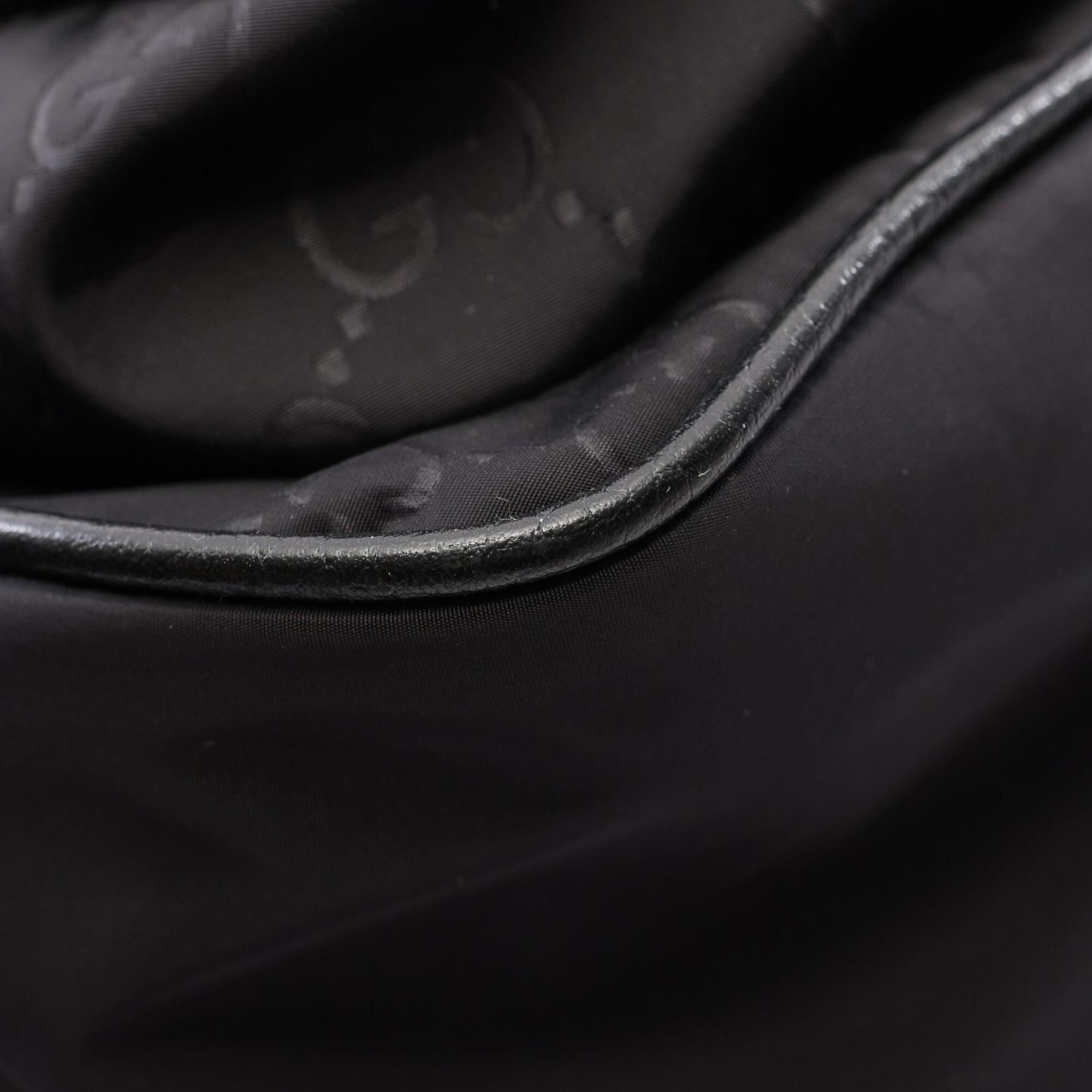 Nylon Leather Shoulder Bag (Pre-Owned) - Gucci - Modalova