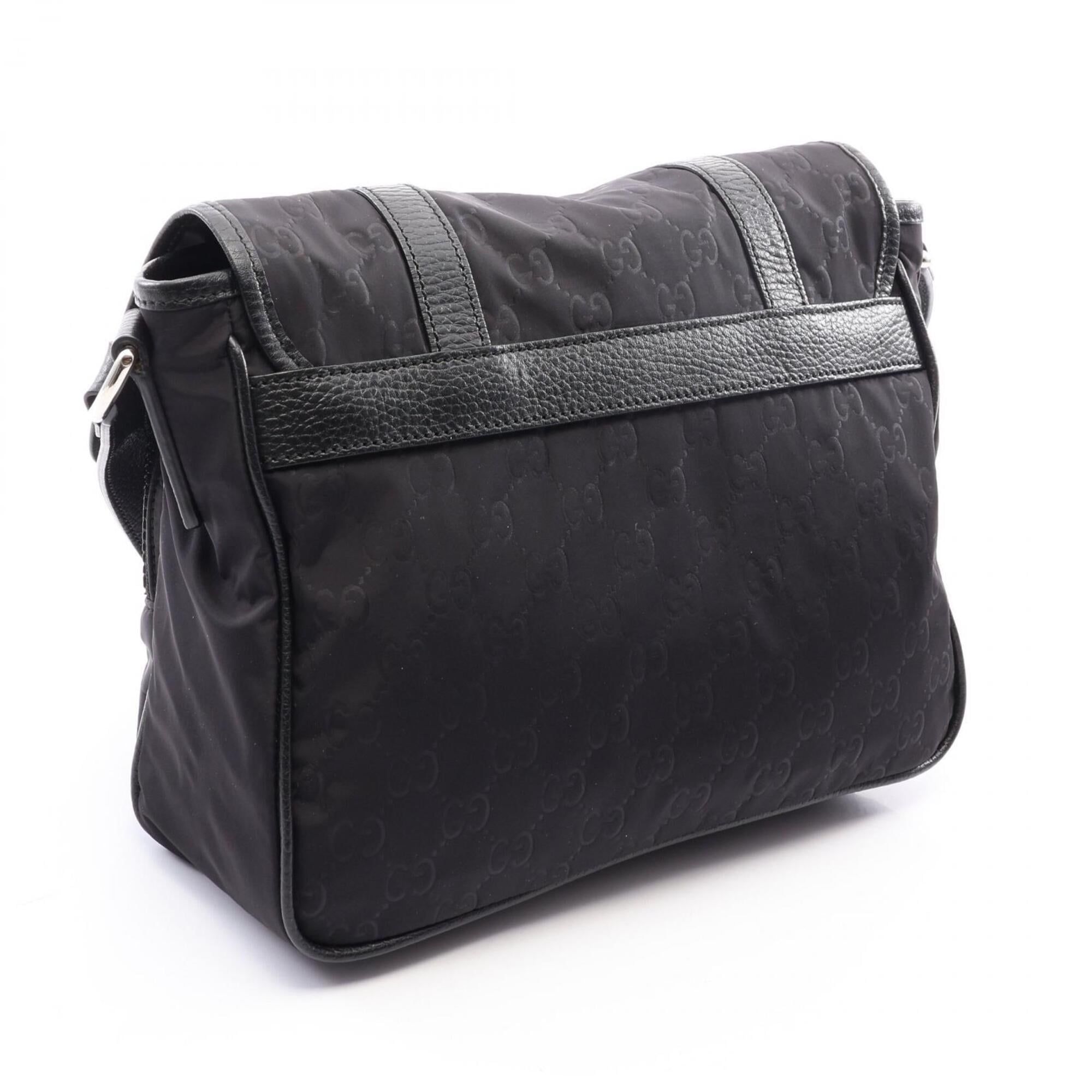 Nylon Leather Shoulder Bag (Pre-Owned) - Gucci - Modalova