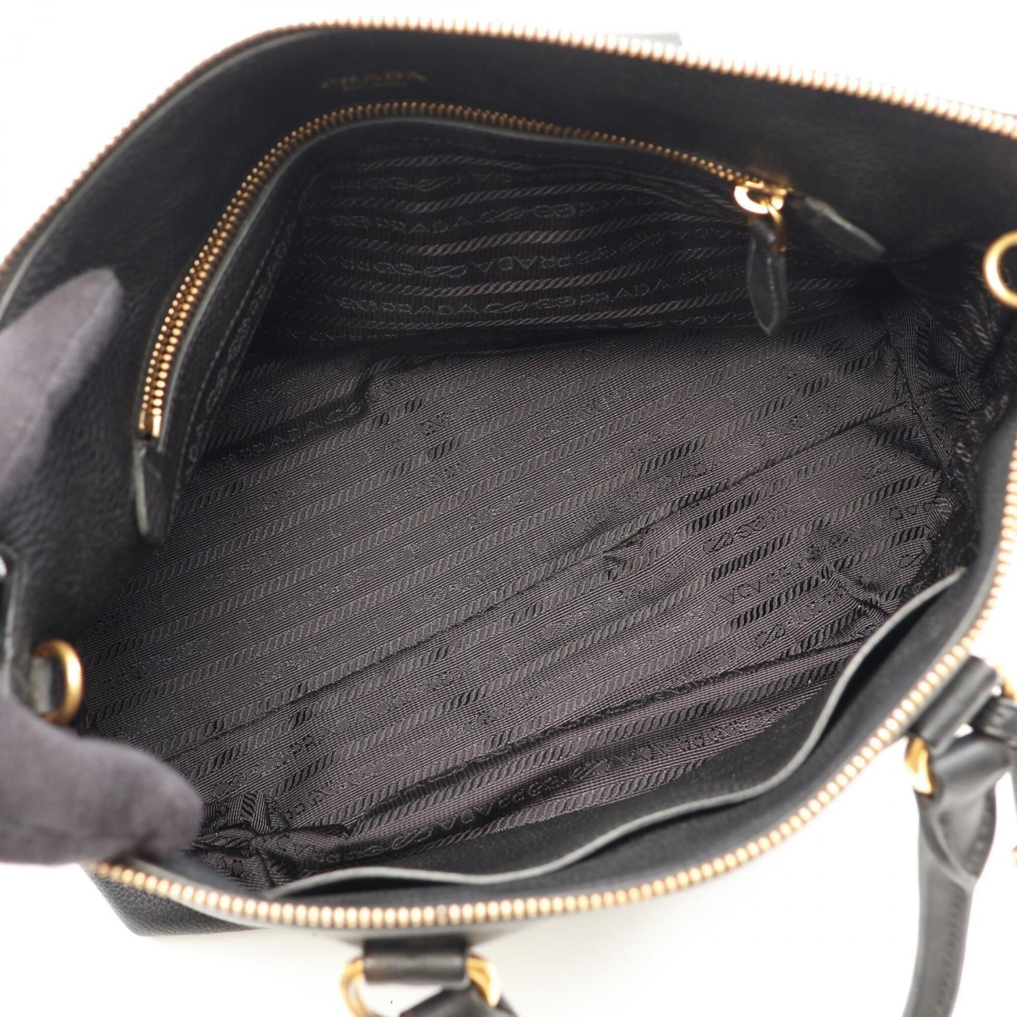 Leather Handbag (Pre-Owned) - Prada - Modalova