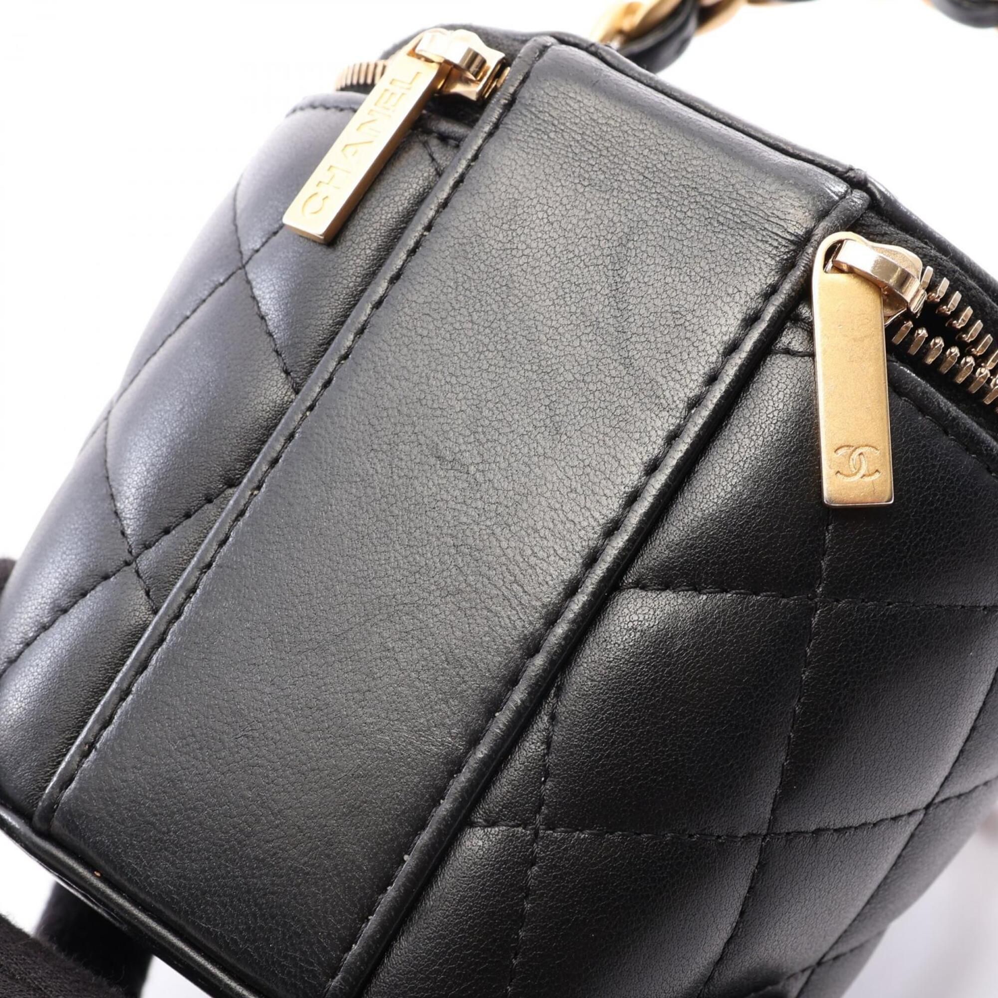 Leather Handbag Shoulder Bag Vanity Bag (Pre-Owned) - Chanel - Modalova