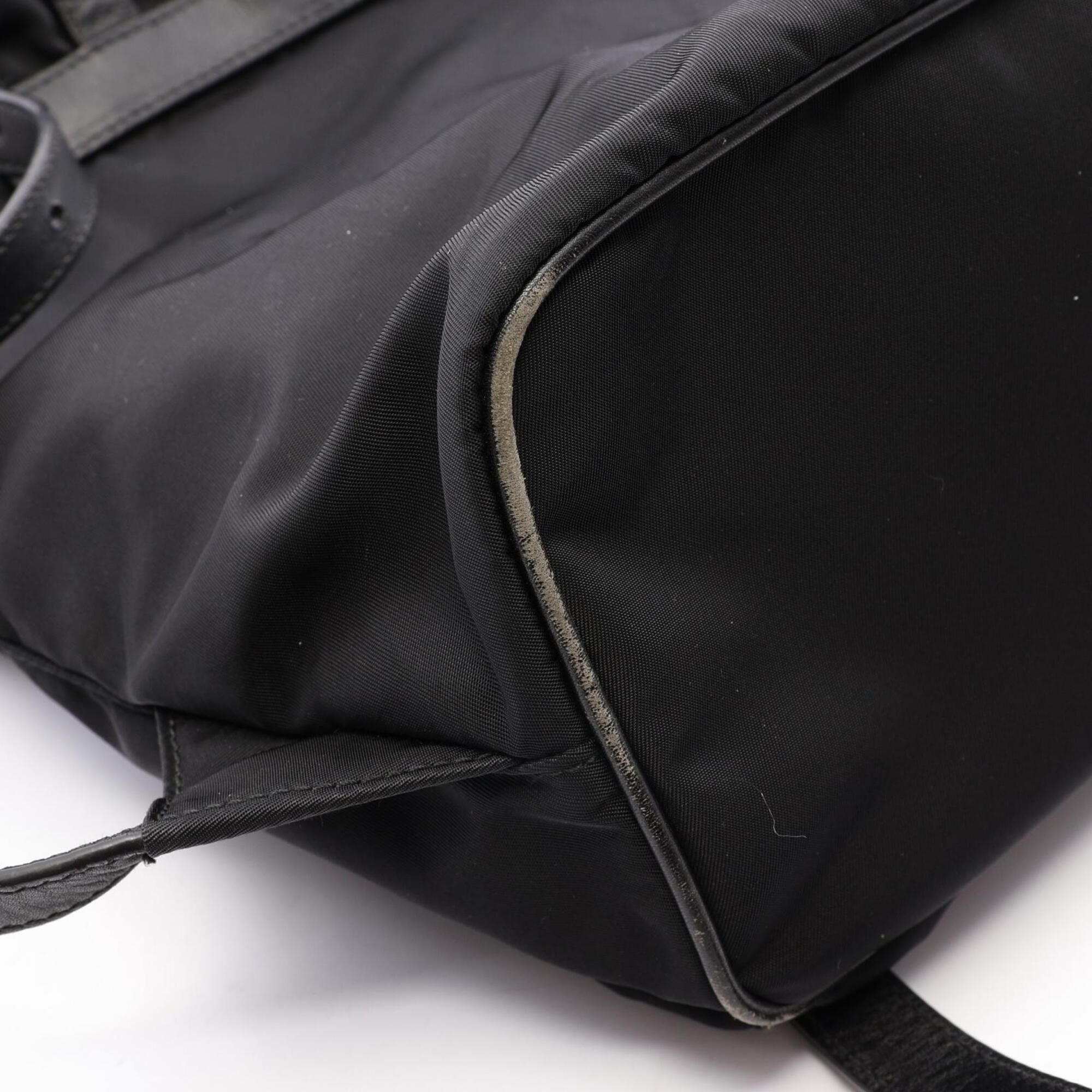 Nylon Leather Backpack (Pre-Owned) - Prada - Modalova