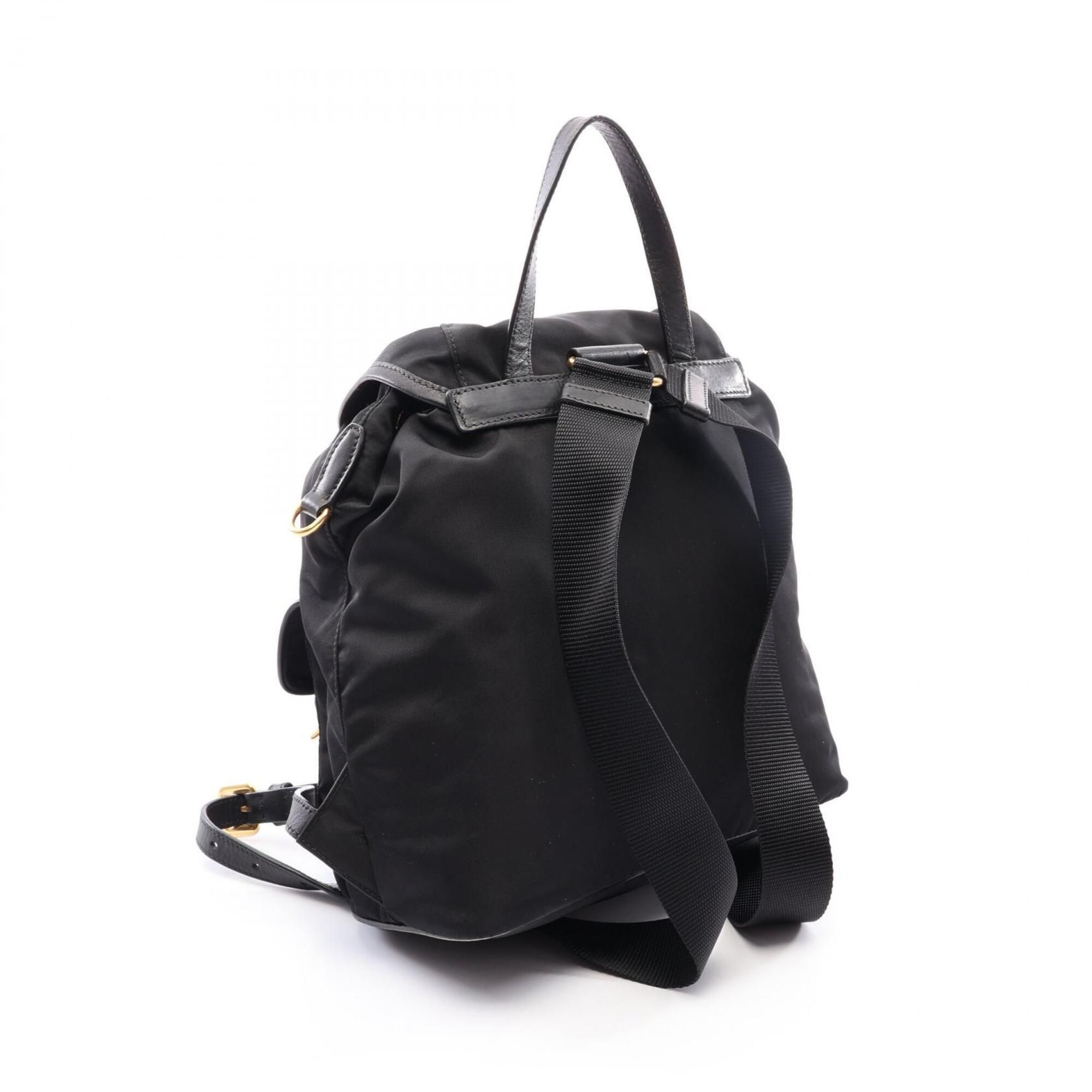 Nylon Leather Backpack (Pre-Owned) - Prada - Modalova