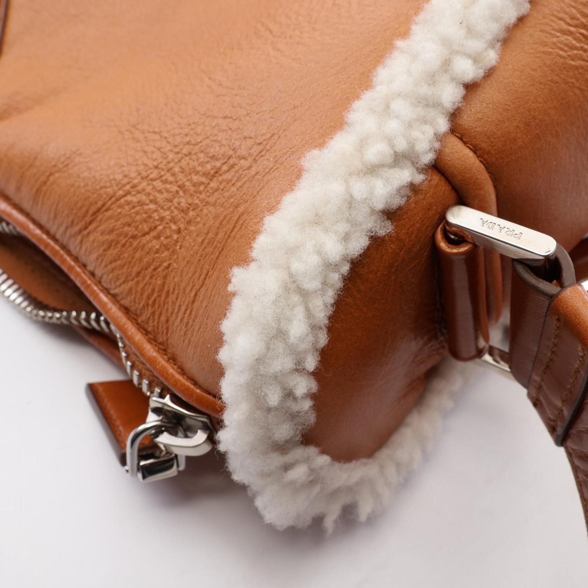 Leather Handbag Shoulder Bag (Pre-Owned) - Prada - Modalova