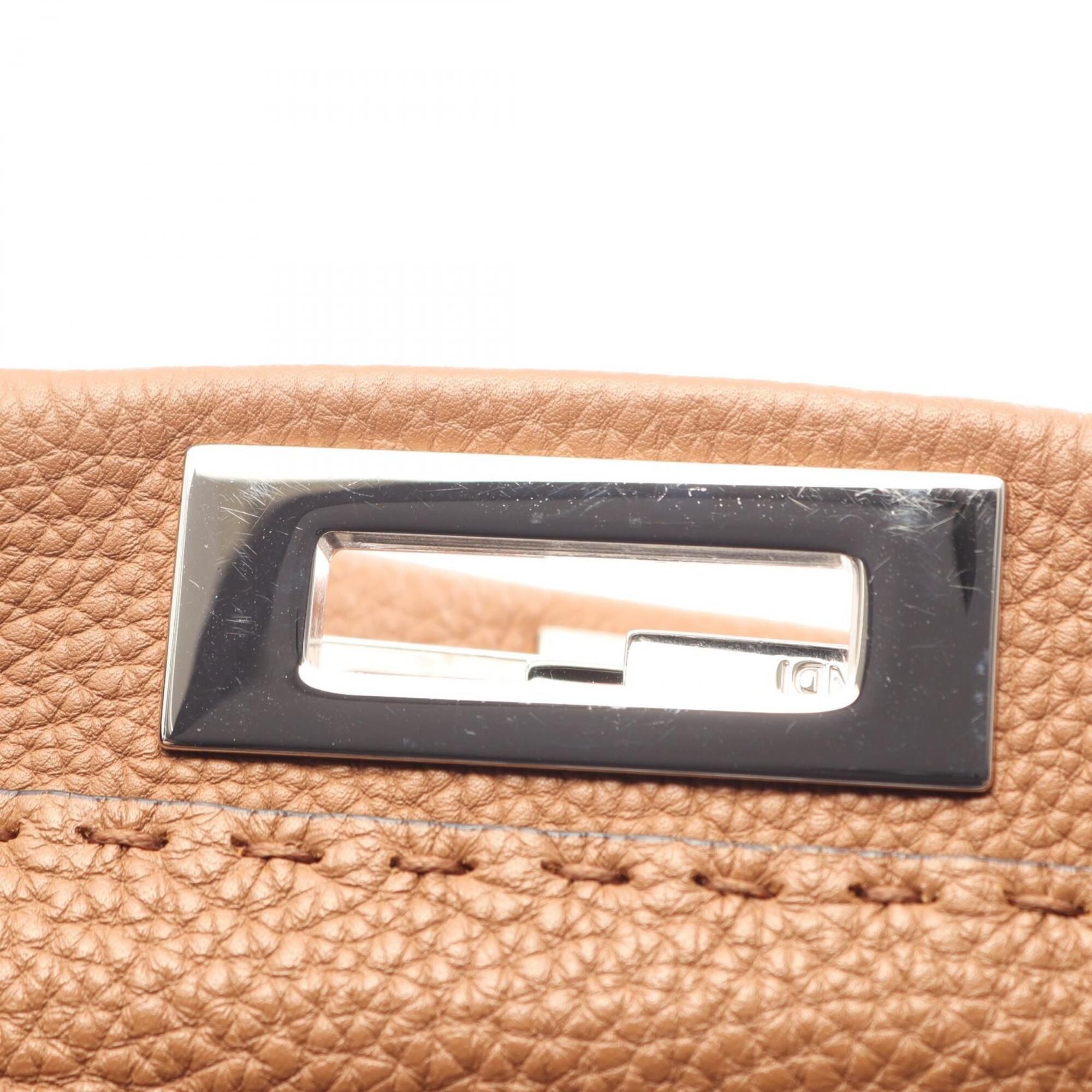 Peekaboo Leather Handbag (Pre-Owned) - Fendi - Modalova