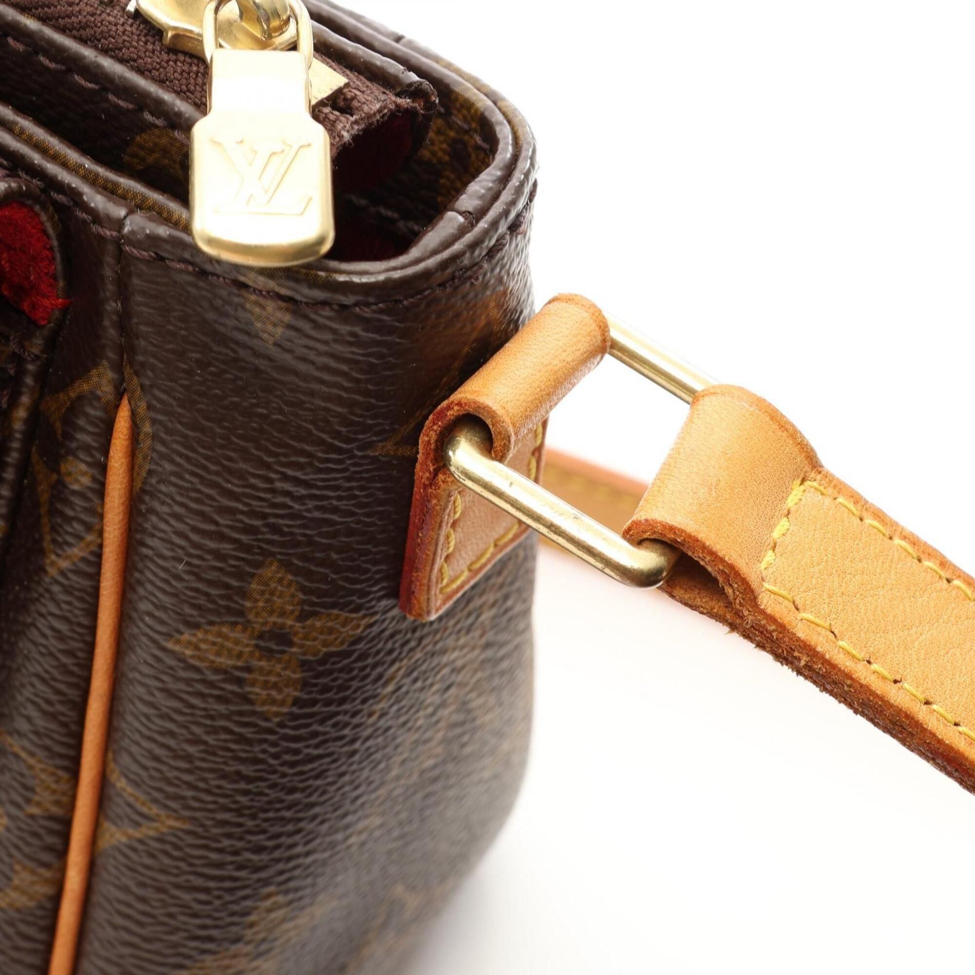 Coated Canvas Leather Handbag Shoulder Bag (Pre-Owned) - Louis Vuitton - Modalova