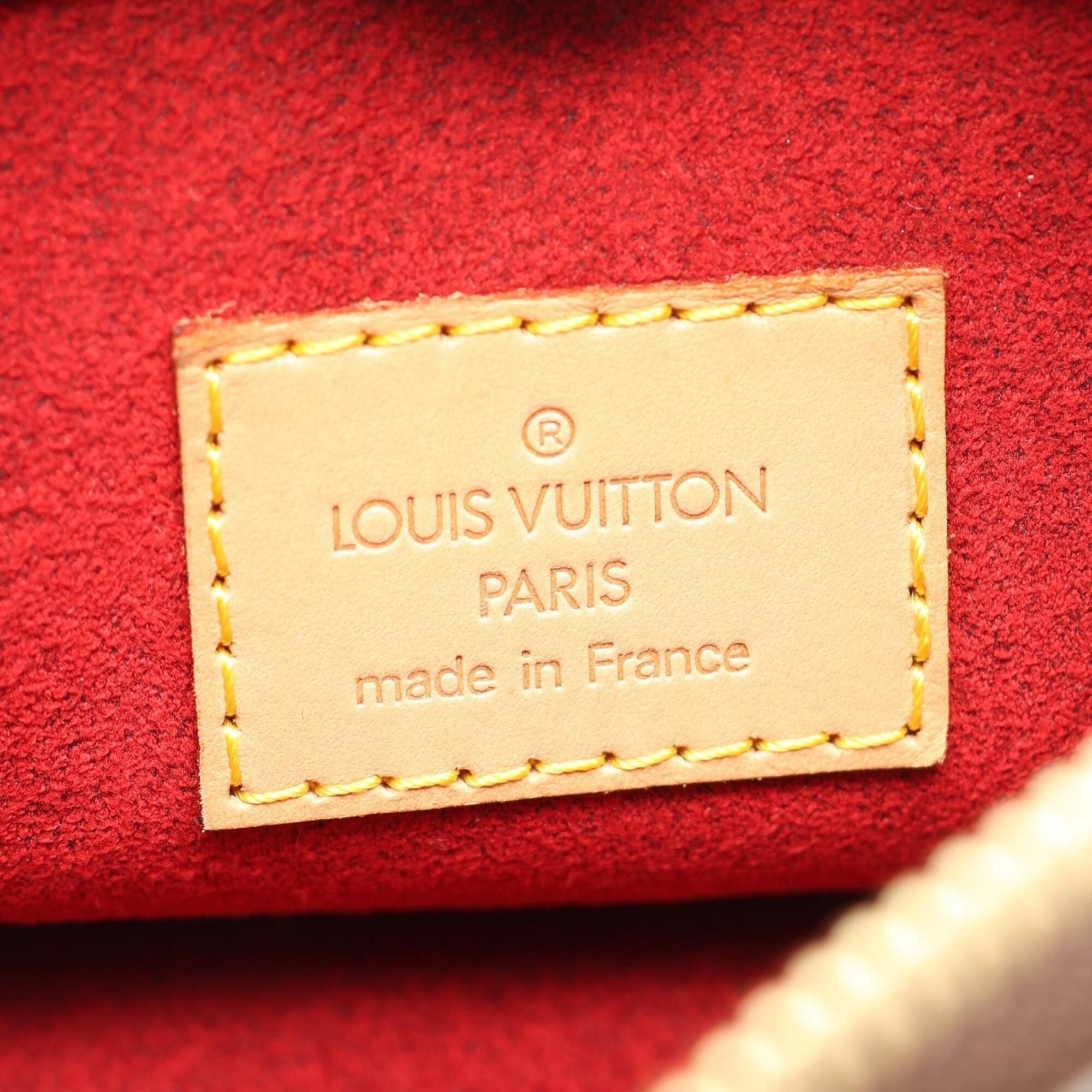 Coated Canvas Leather Handbag Shoulder Bag (Pre-Owned) - Louis Vuitton - Modalova