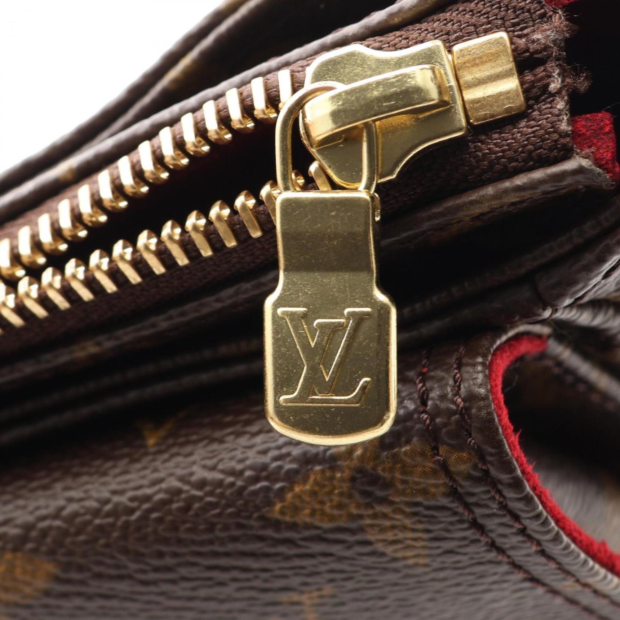 Coated Canvas Leather Handbag Shoulder Bag (Pre-Owned) - Louis Vuitton - Modalova