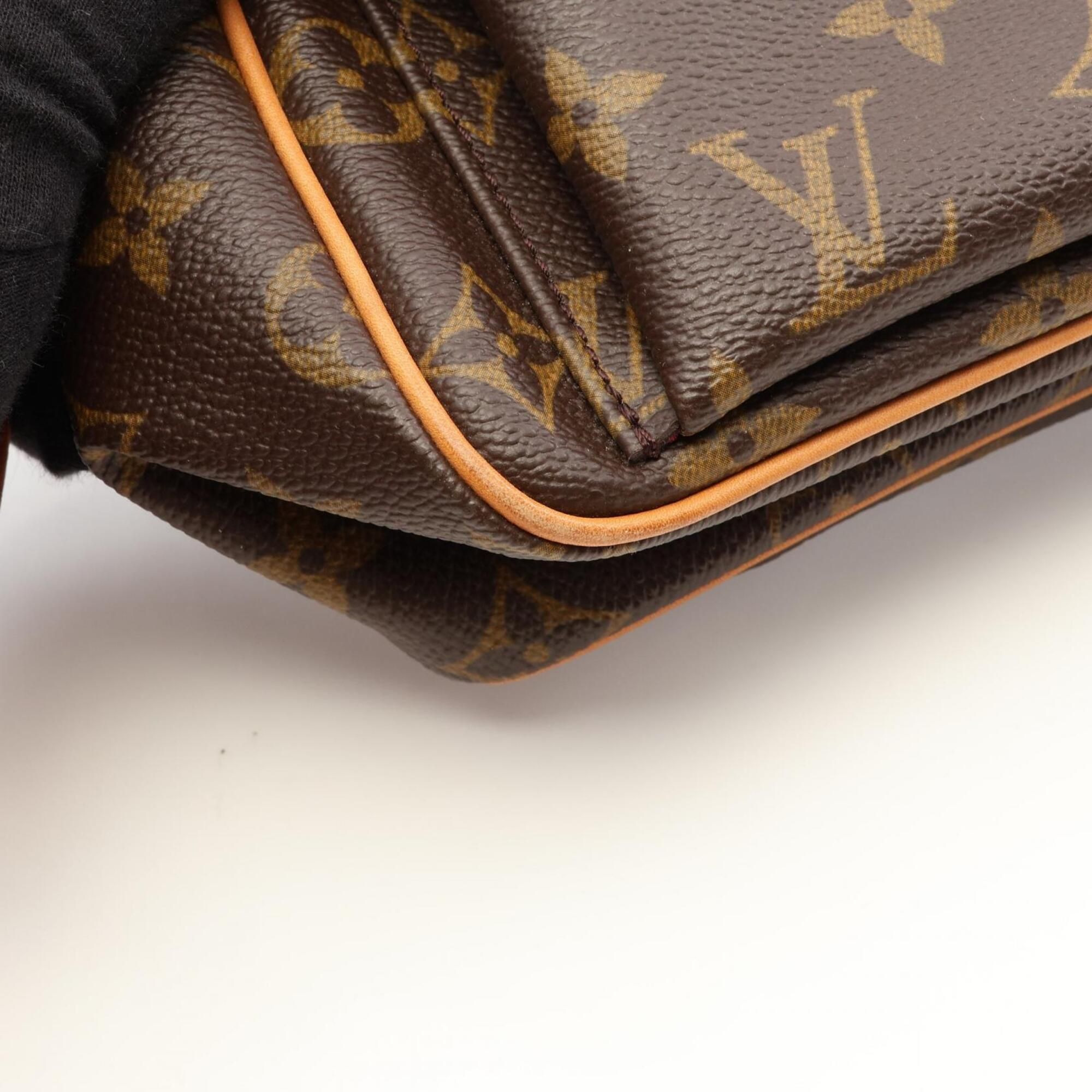 Coated Canvas Leather Handbag Shoulder Bag (Pre-Owned) - Louis Vuitton - Modalova