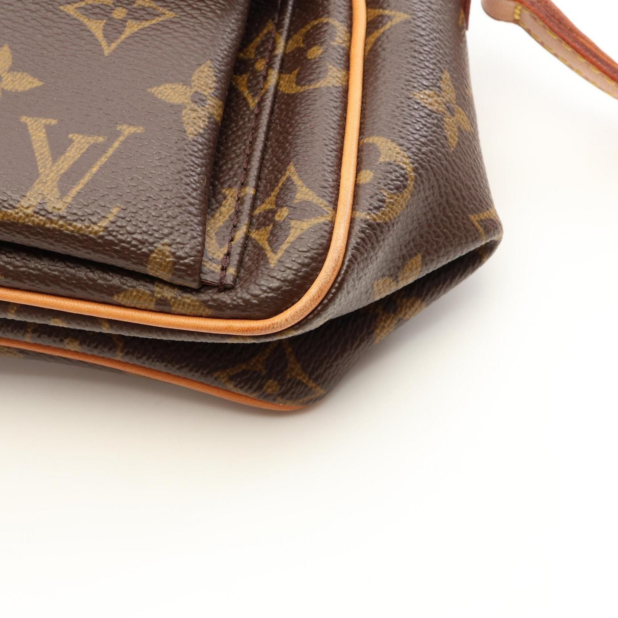 Coated Canvas Leather Handbag Shoulder Bag (Pre-Owned) - Louis Vuitton - Modalova