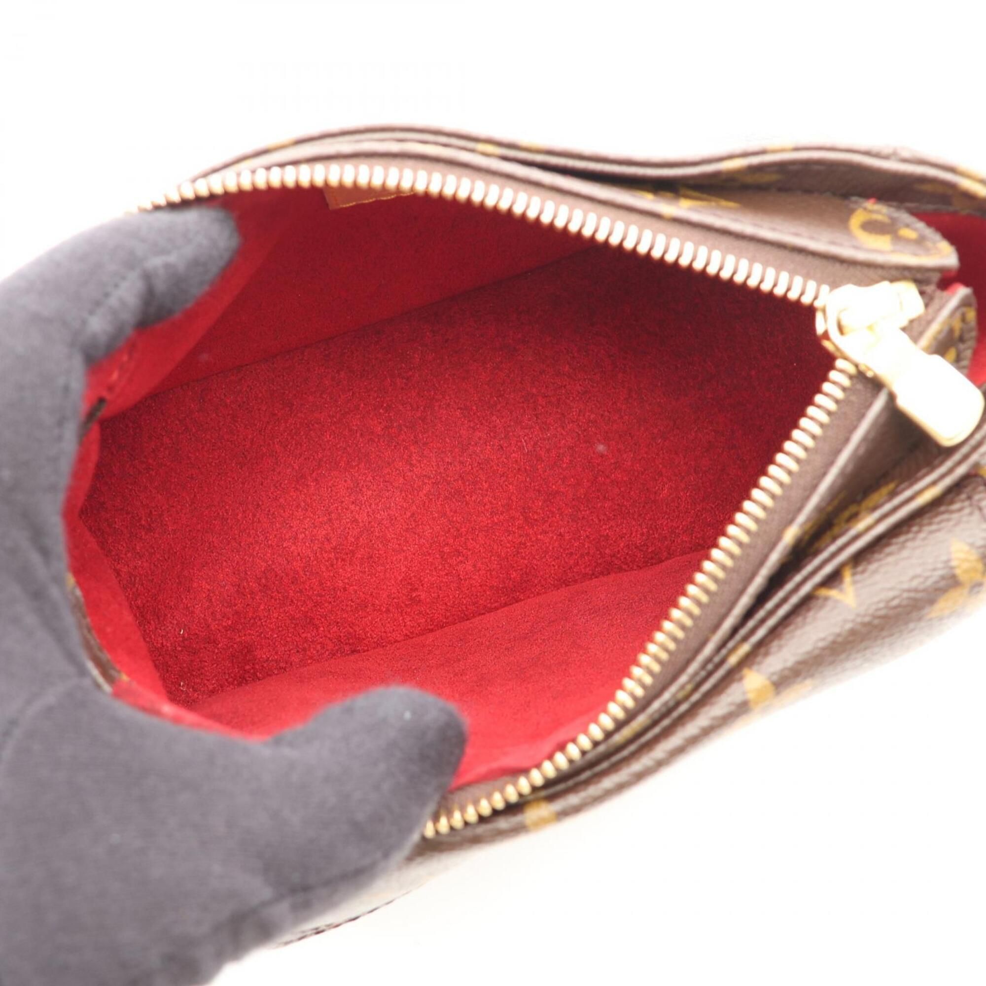 Coated Canvas Leather Handbag Shoulder Bag (Pre-Owned) - Louis Vuitton - Modalova