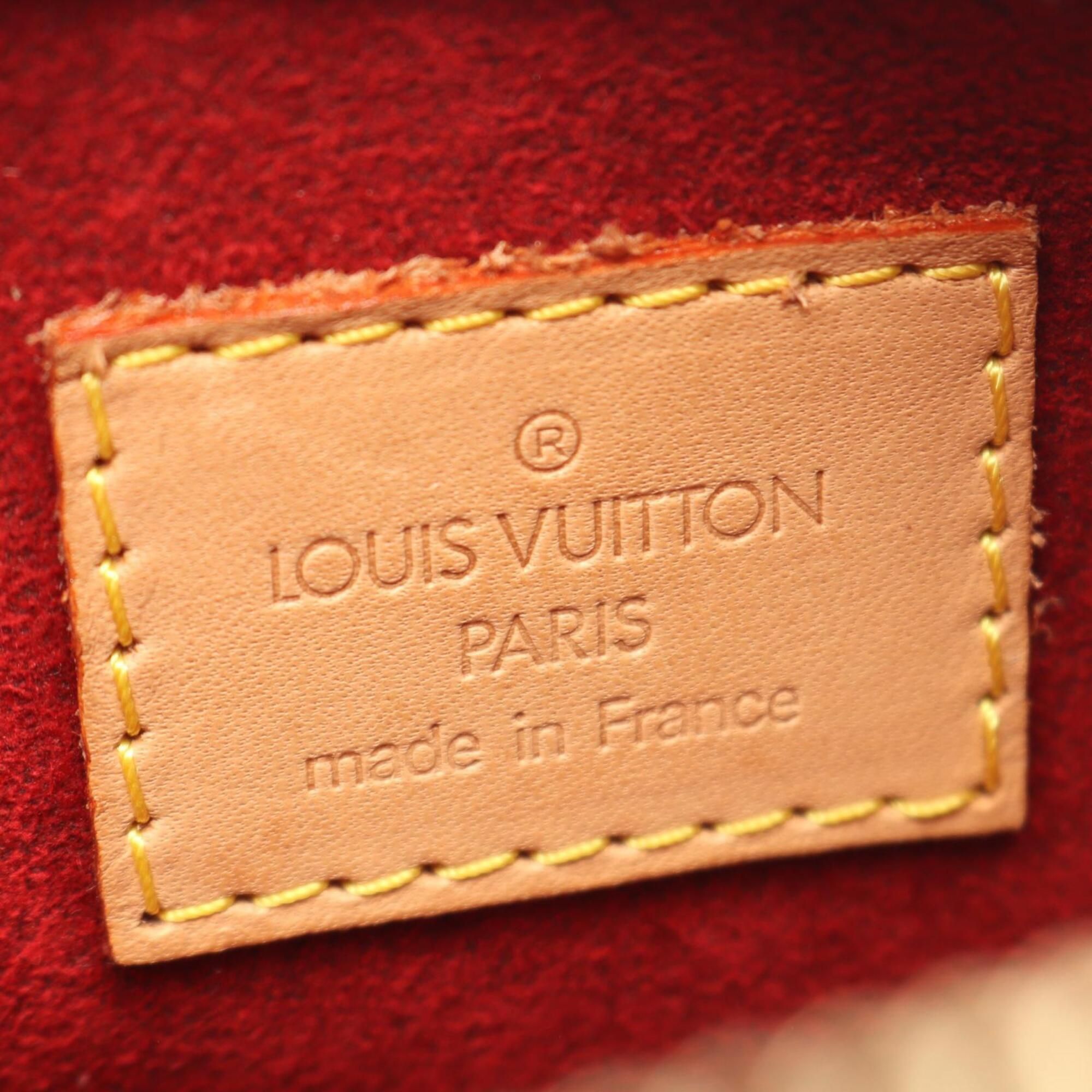 Coated Canvas Leather Handbag Shoulder Bag (Pre-Owned) - Louis Vuitton - Modalova