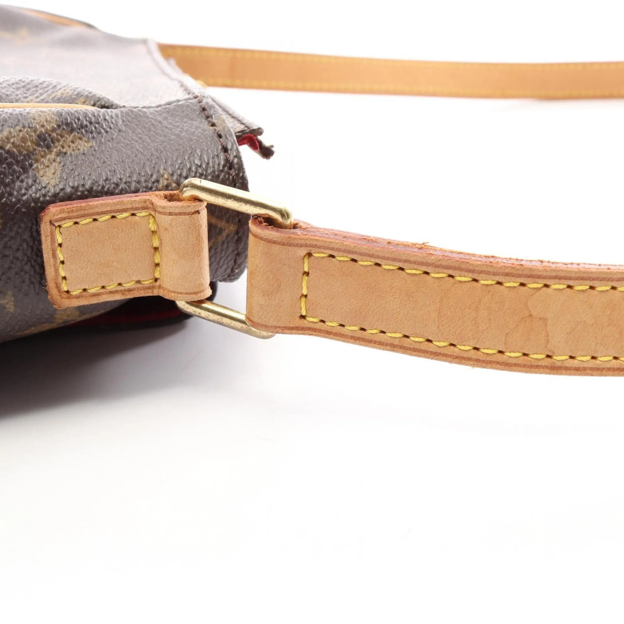 Coated Canvas Leather Handbag Shoulder Bag (Pre-Owned) - Louis Vuitton - Modalova