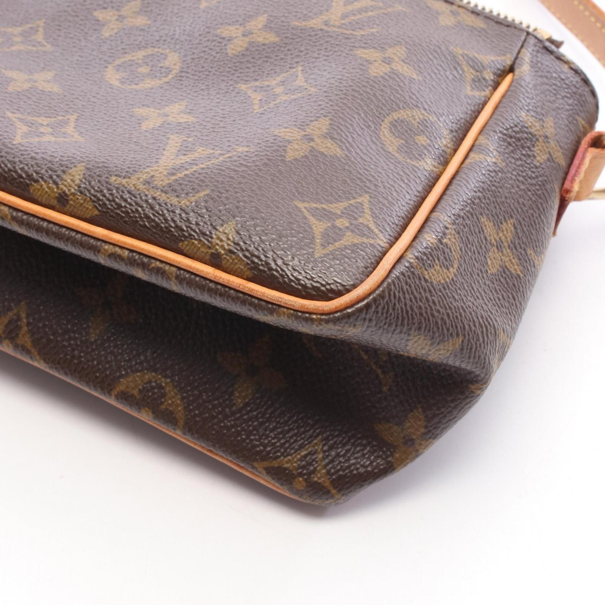 Coated Canvas Leather Handbag Shoulder Bag (Pre-Owned) - Louis Vuitton - Modalova