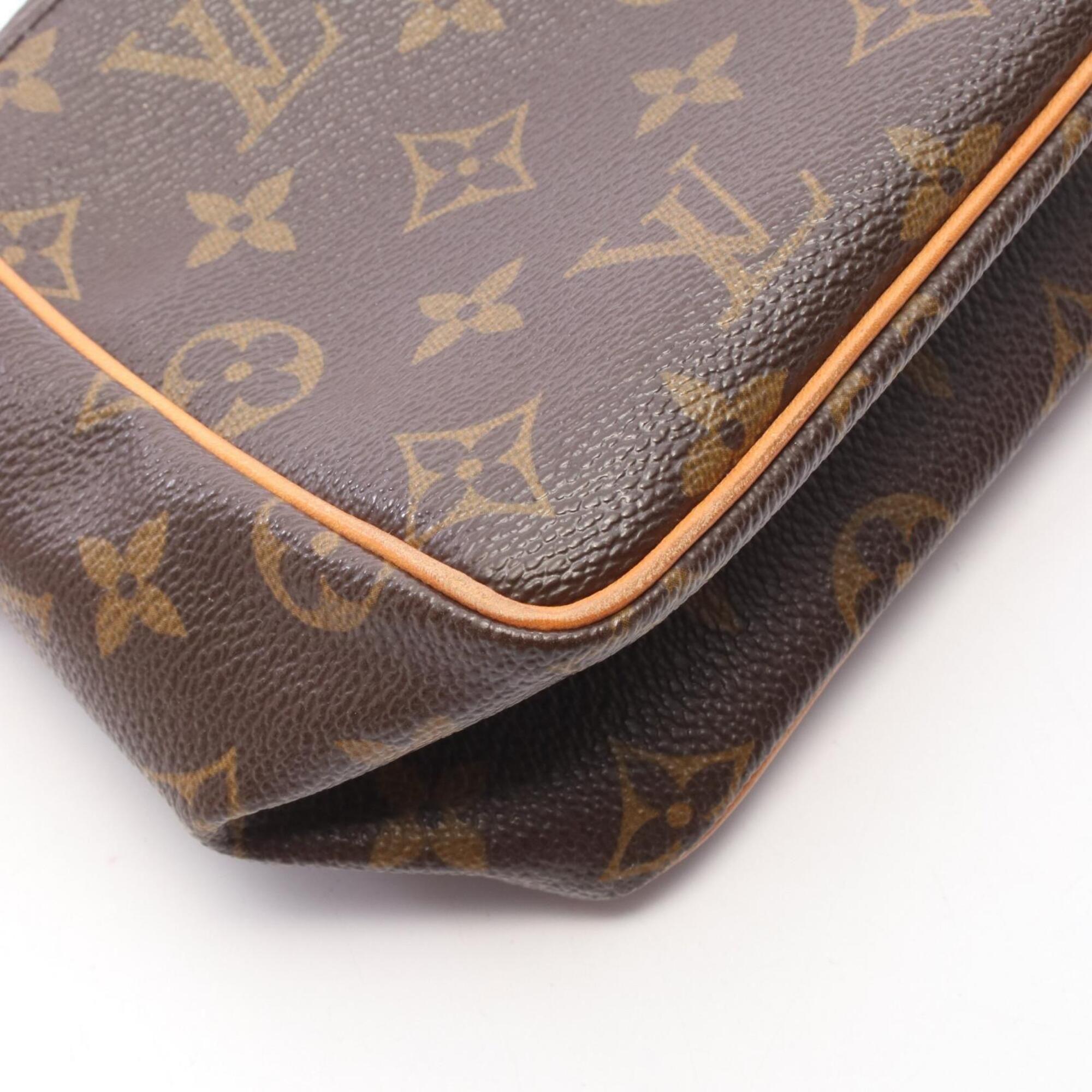 Coated Canvas Leather Handbag Shoulder Bag (Pre-Owned) - Louis Vuitton - Modalova