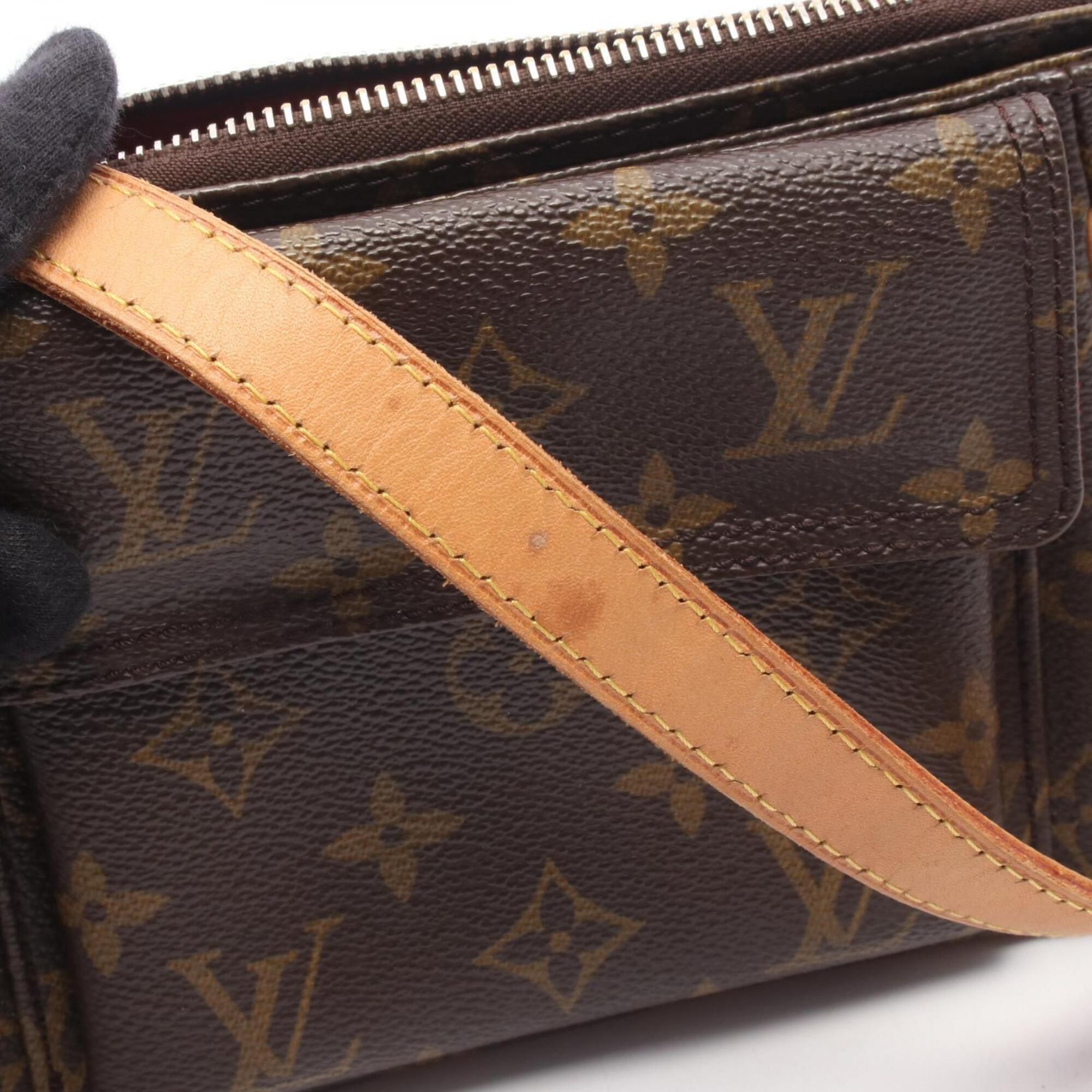 Coated Canvas Leather Handbag Shoulder Bag (Pre-Owned) - Louis Vuitton - Modalova