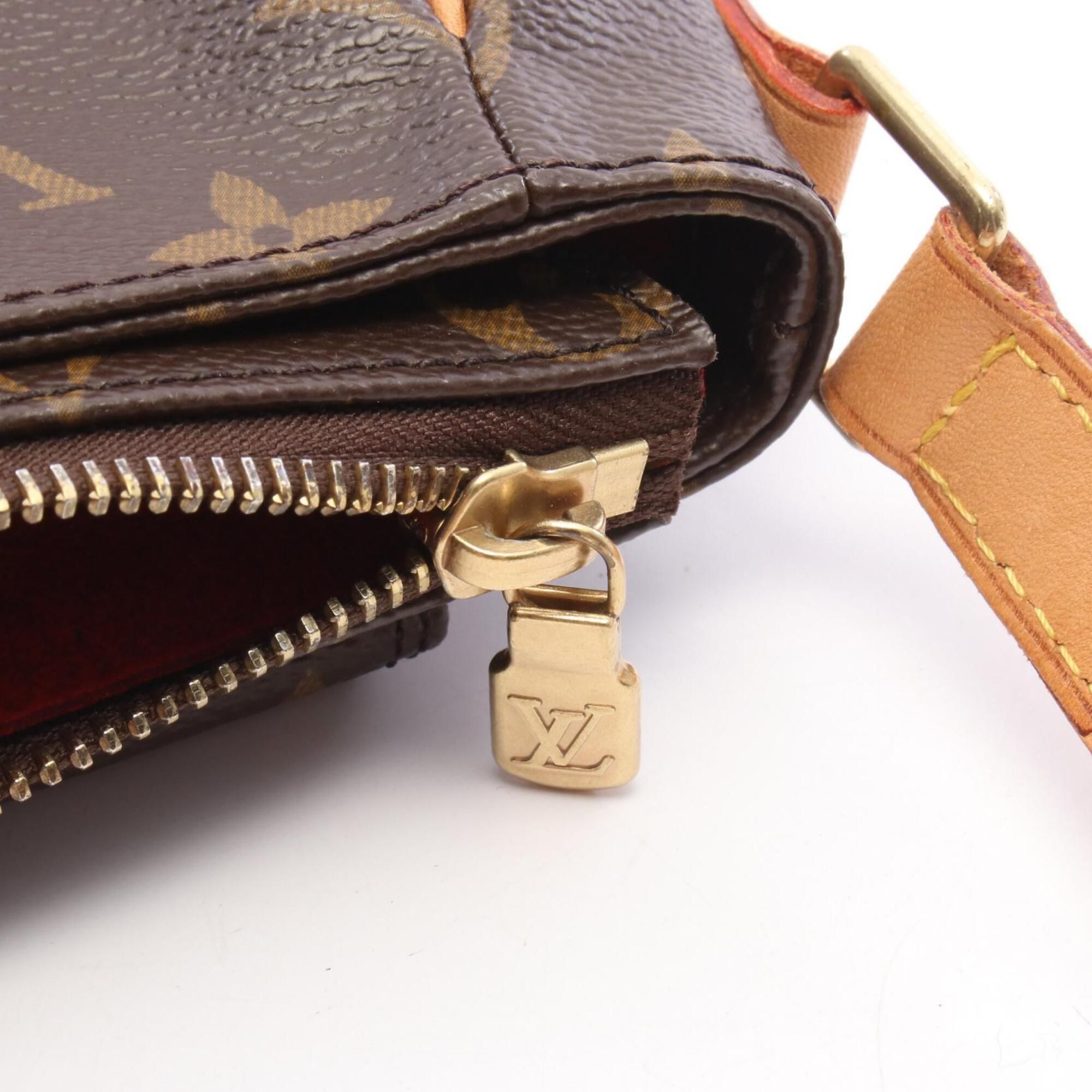 Coated Canvas Leather Handbag Shoulder Bag (Pre-Owned) - Louis Vuitton - Modalova