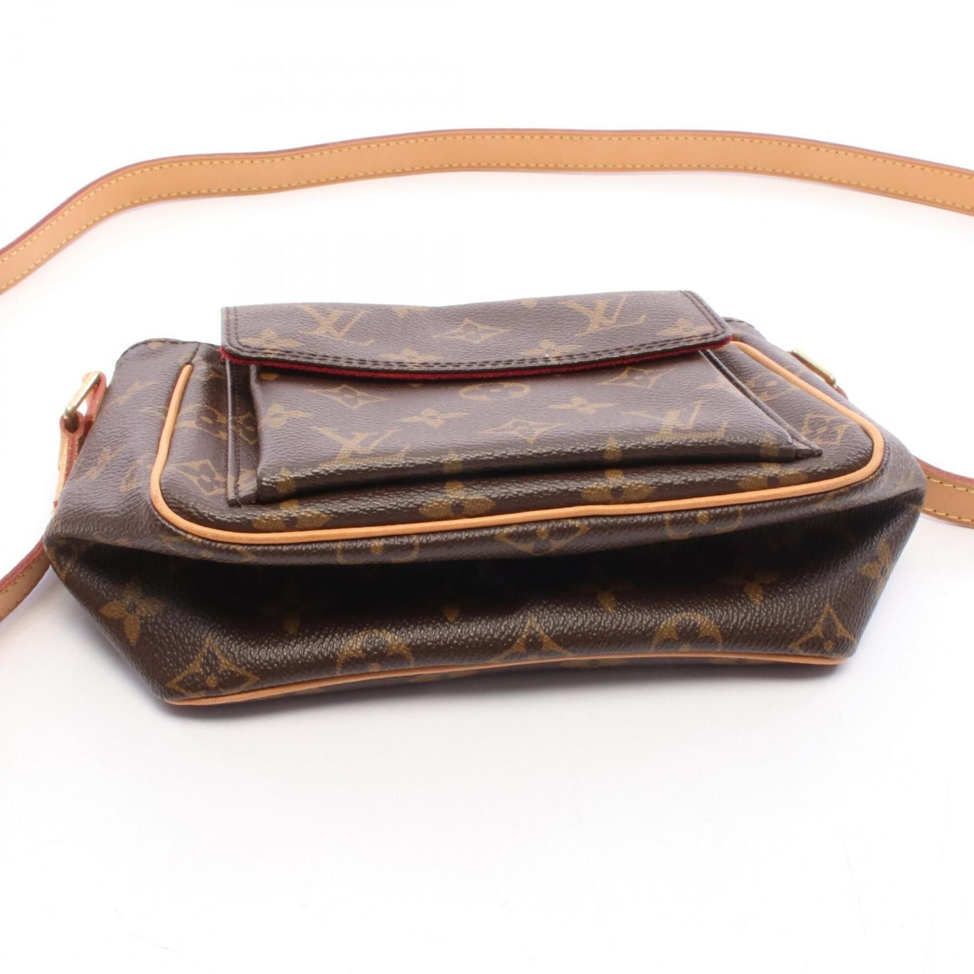 Coated Canvas Leather Handbag Shoulder Bag (Pre-Owned) - Louis Vuitton - Modalova