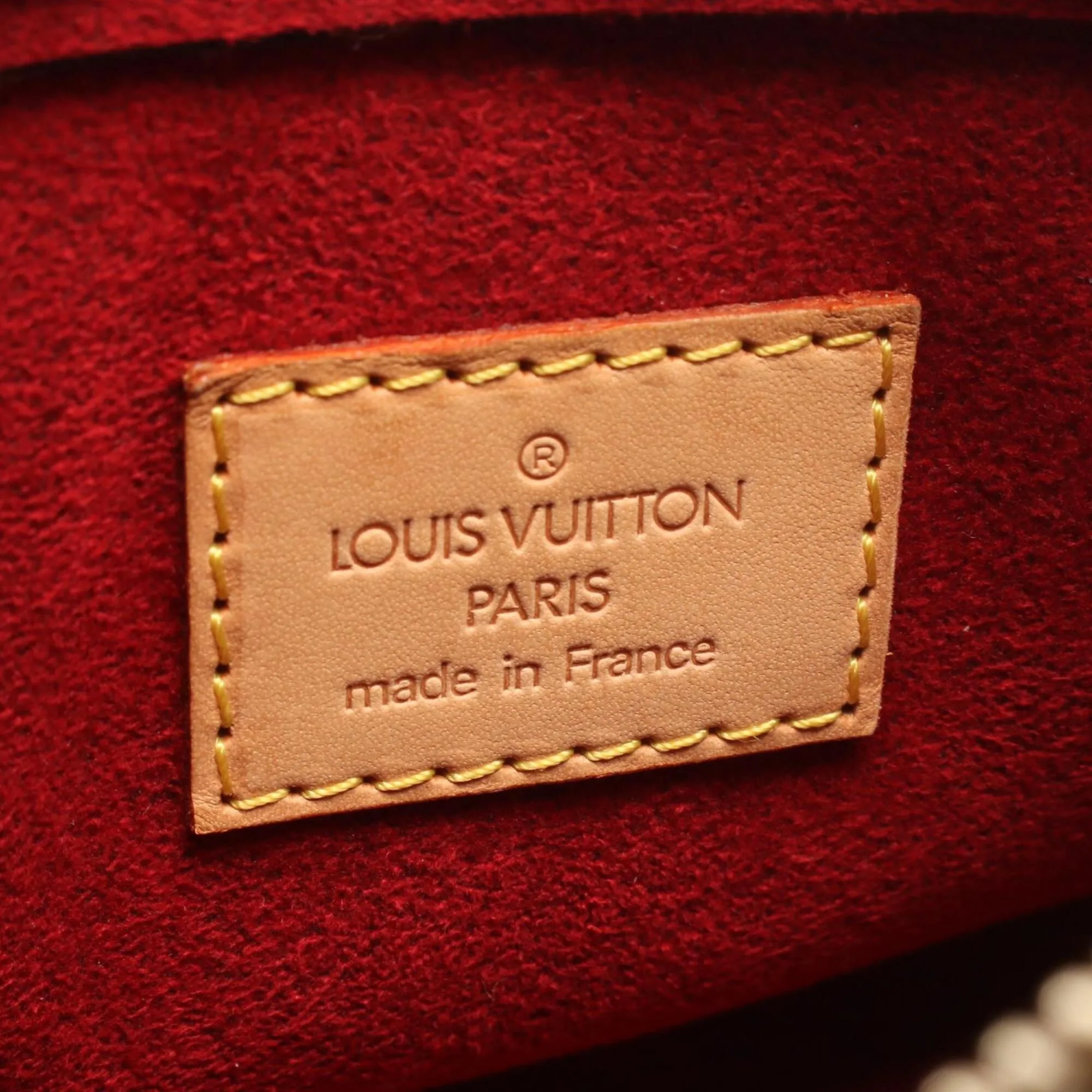 Coated Canvas Leather Handbag Shoulder Bag (Pre-Owned) - Louis Vuitton - Modalova