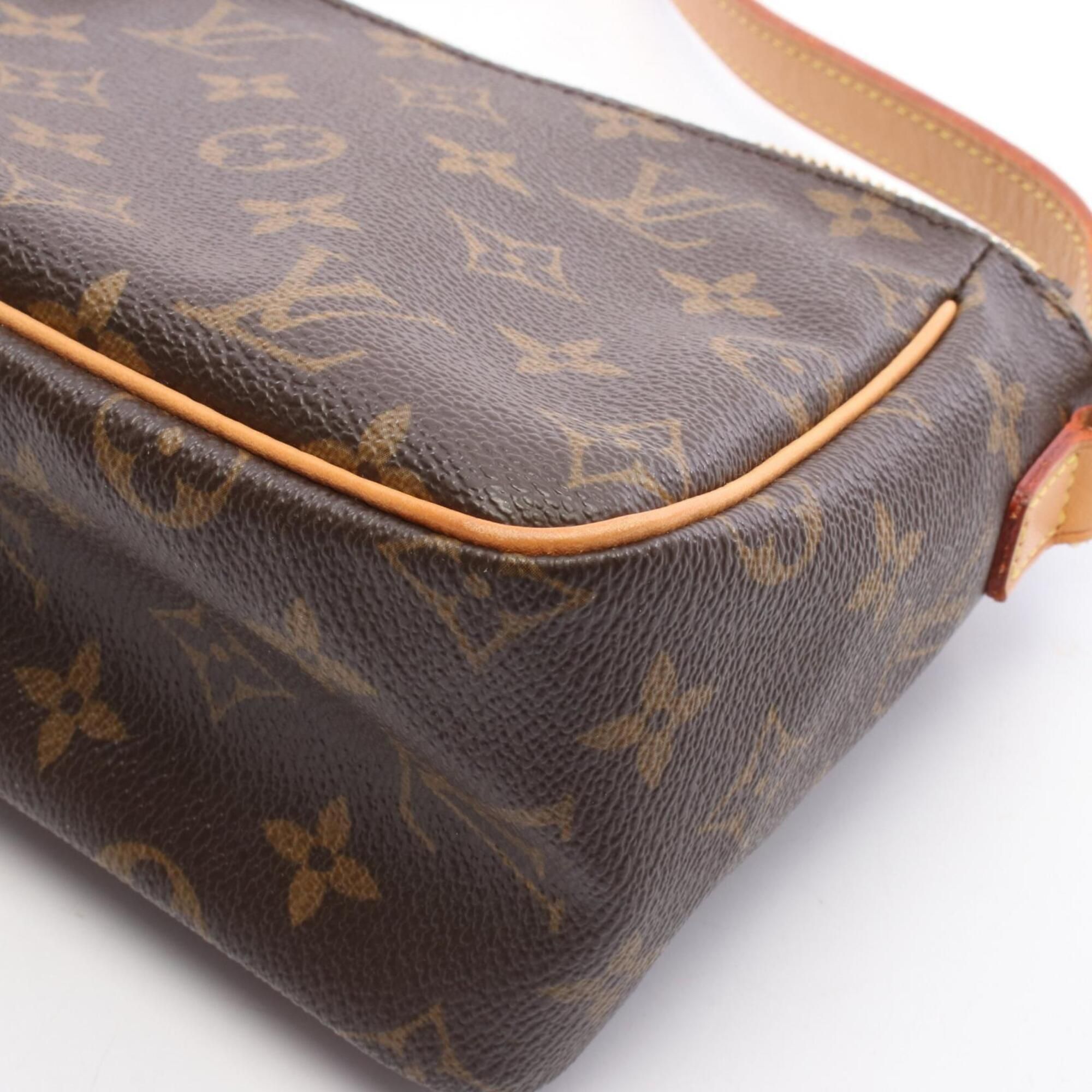 Coated Canvas Leather Handbag Shoulder Bag (Pre-Owned) - Louis Vuitton - Modalova