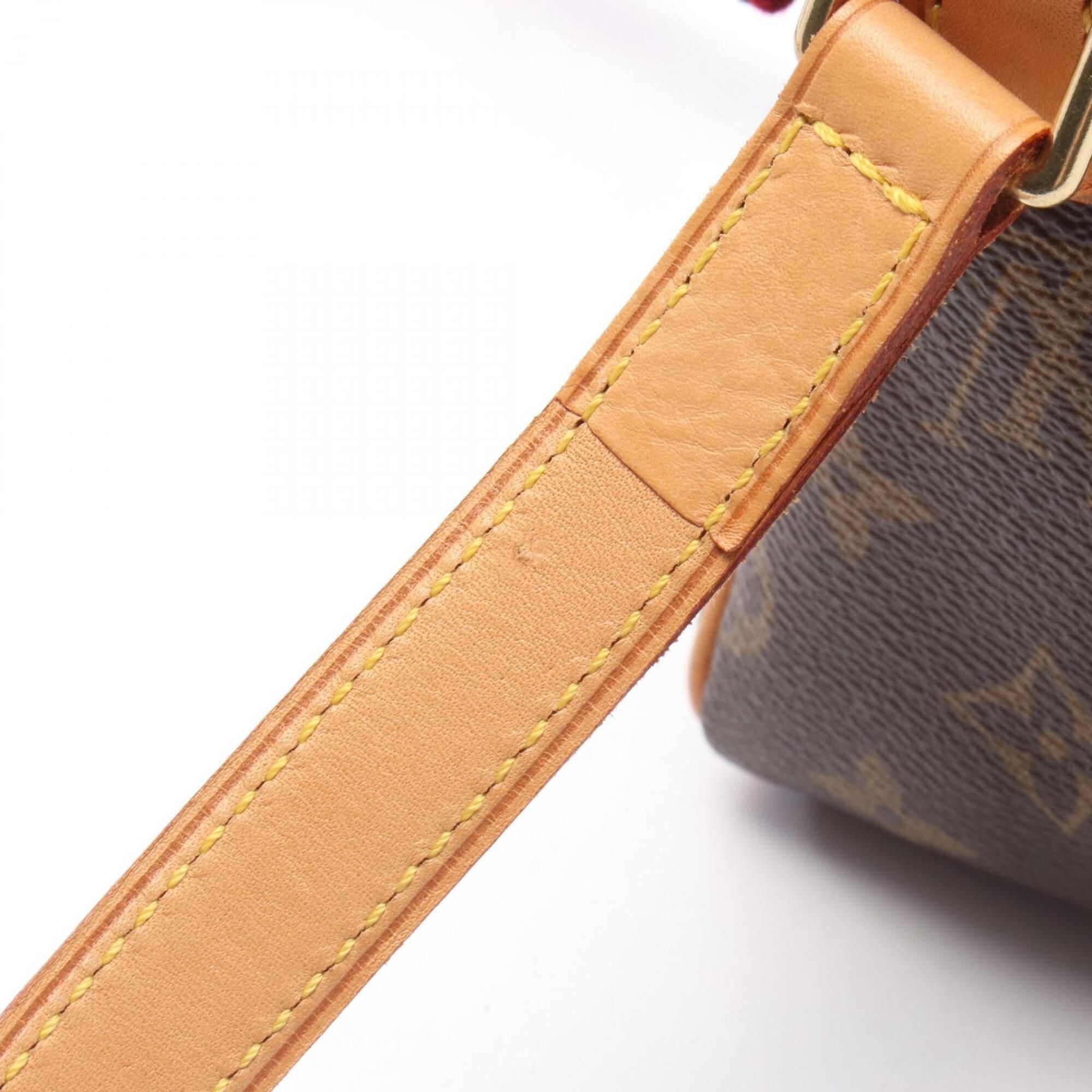 Coated Canvas Leather Handbag Shoulder Bag (Pre-Owned) - Louis Vuitton - Modalova