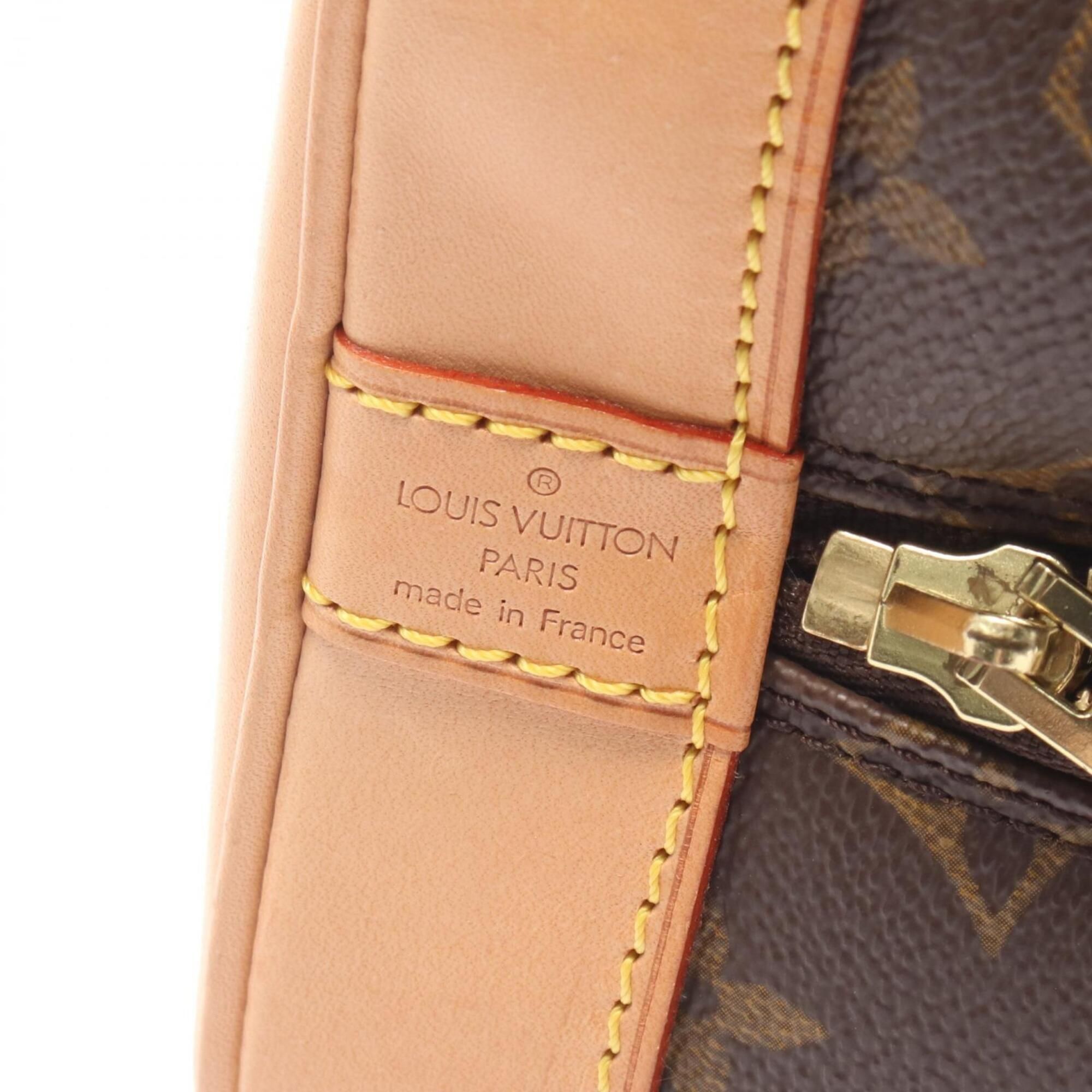 Monogram Leather Handbag (Pre-Owned) - Louis Vuitton - Modalova