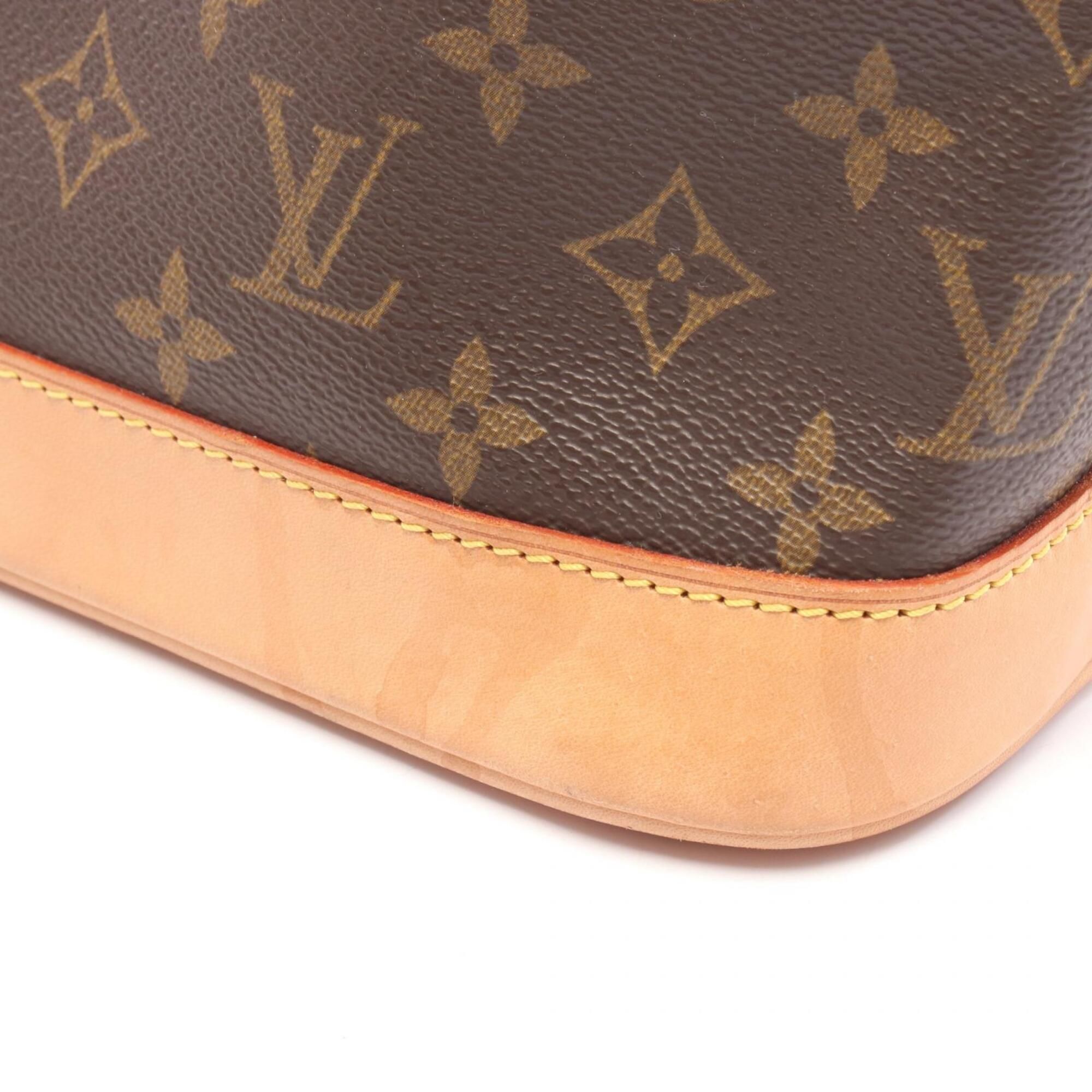 Monogram Leather Handbag (Pre-Owned) - Louis Vuitton - Modalova