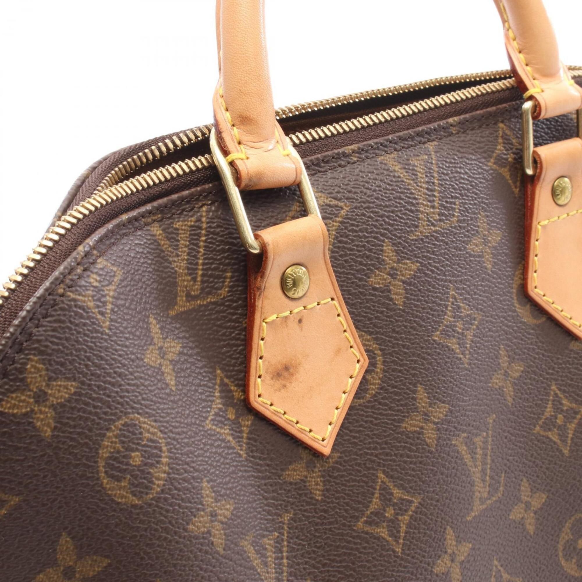 Monogram Leather Handbag (Pre-Owned) - Louis Vuitton - Modalova