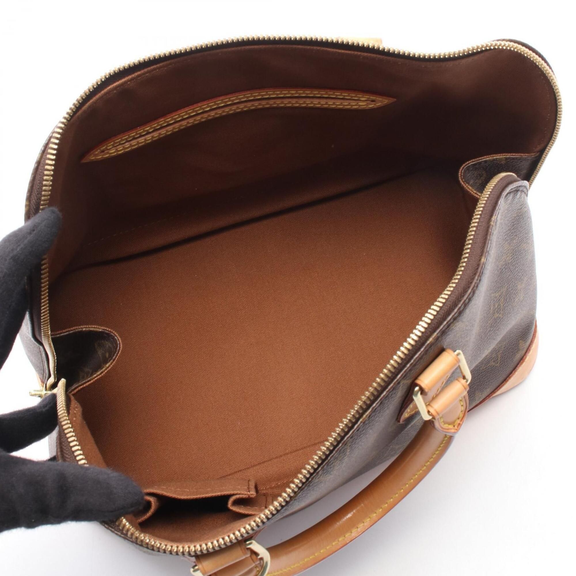 Monogram Leather Handbag (Pre-Owned) - Louis Vuitton - Modalova