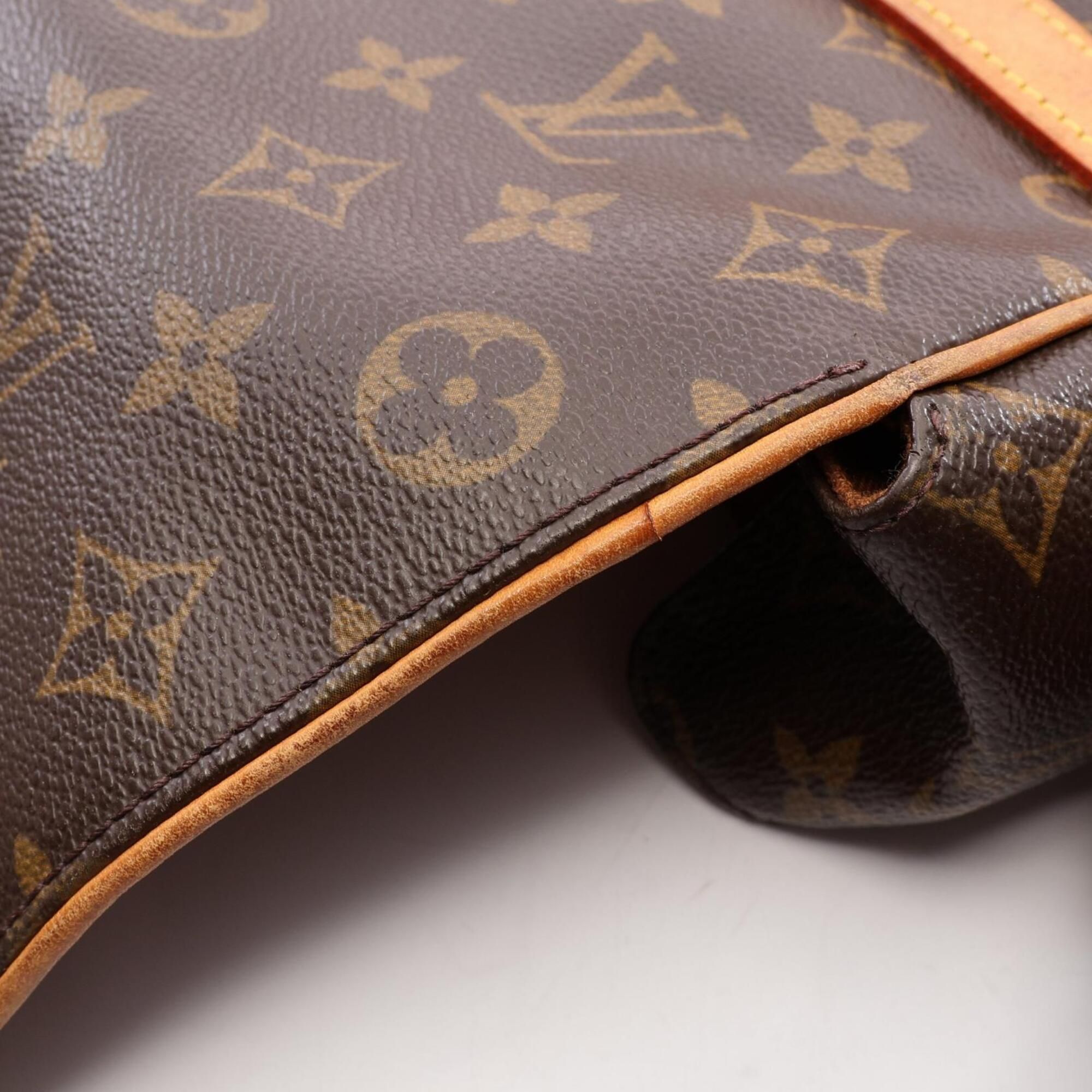 Coated Canvas Leather Handbag Shoulder Bag (Pre-Owned) - Louis Vuitton - Modalova
